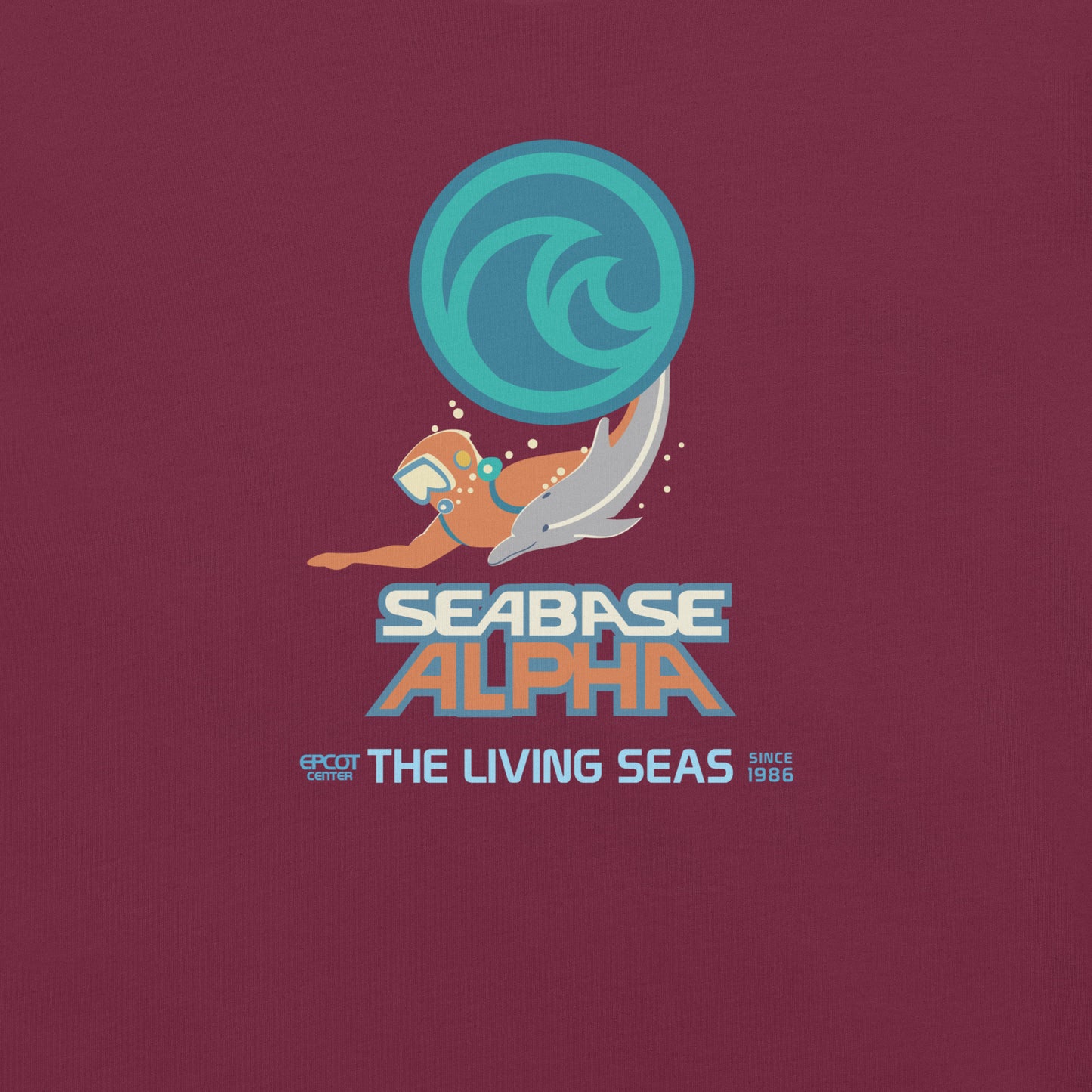 THE LIVING SEAS logo extract T_Shirt