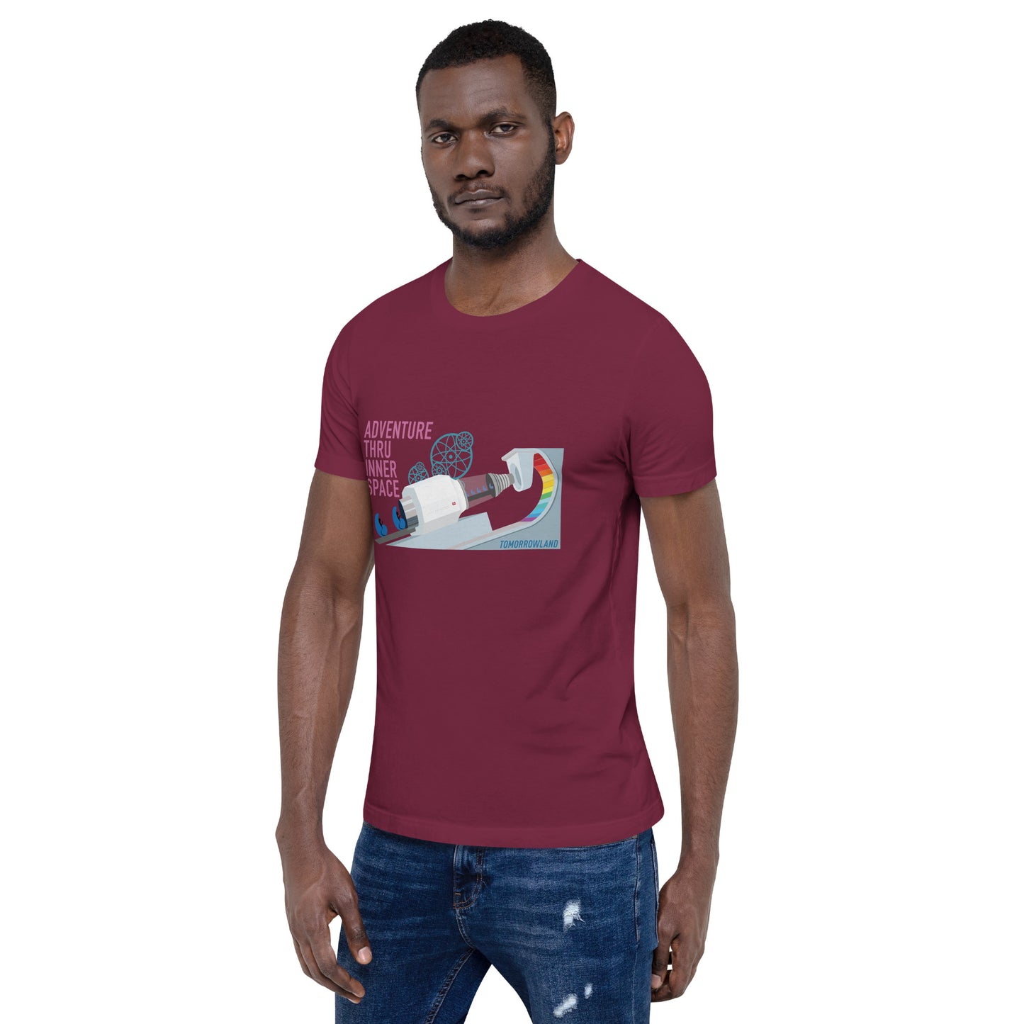 ADVENTURE THRU INNER SPACE microscope T-Shirt