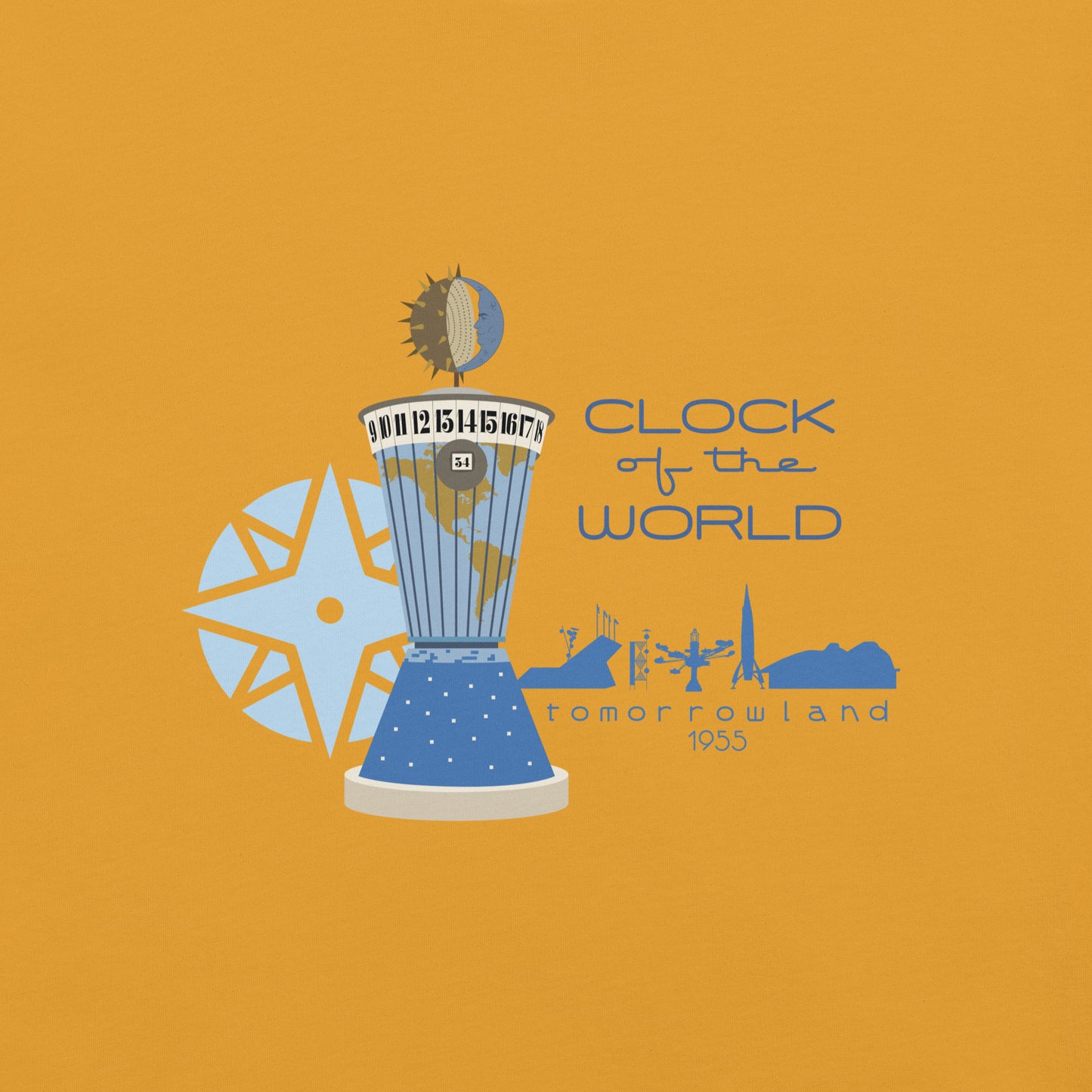 CLOCK OF THE WORLD tomorrowland T-Shirt