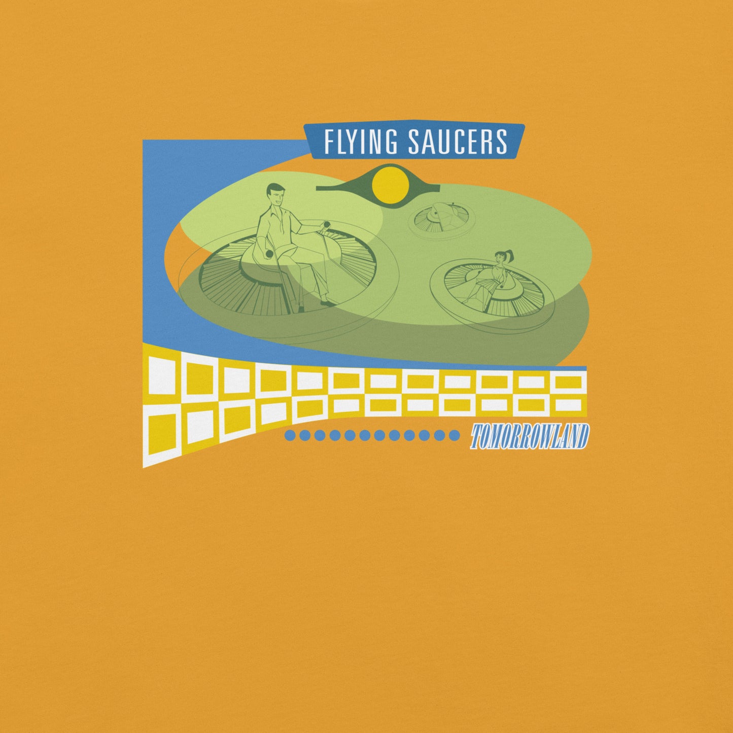 FLYING SAUCERS scene T-Shirt