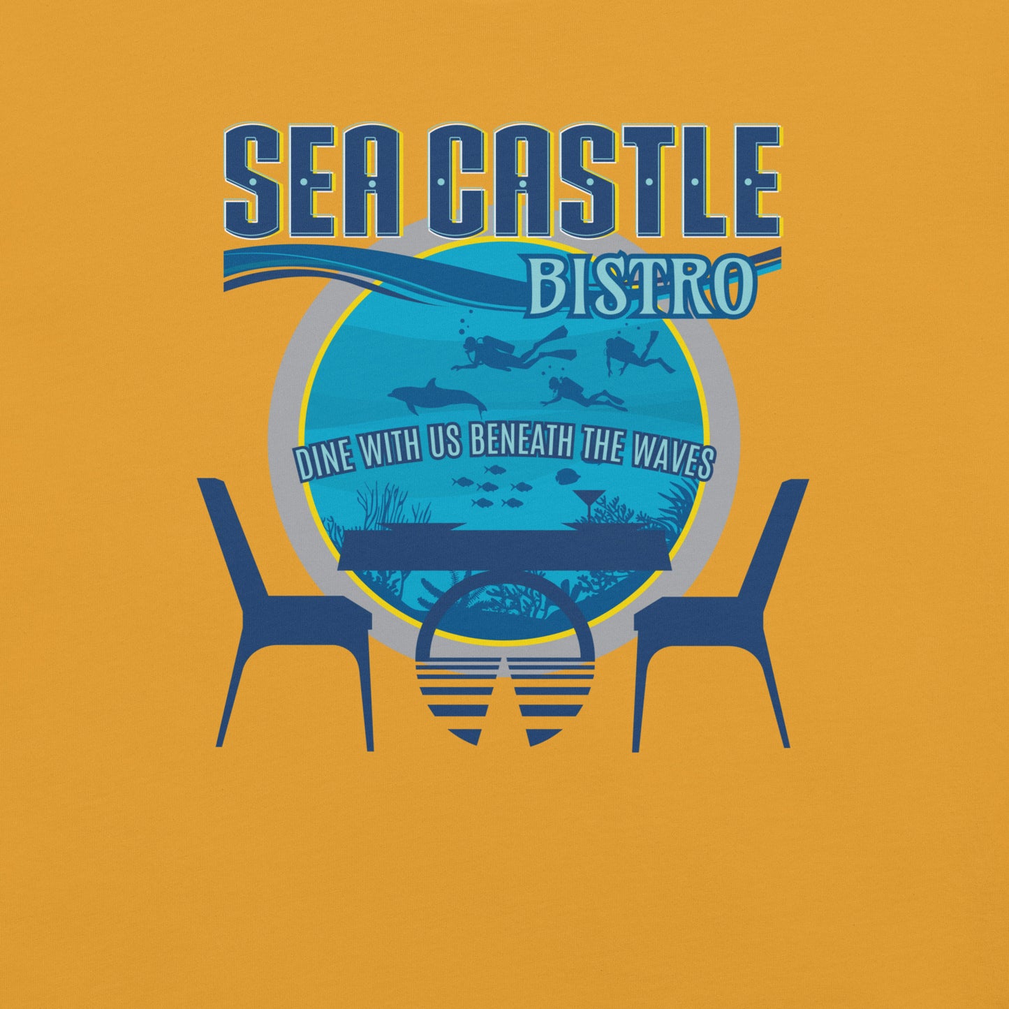 HORIZONS sea castle bistro T-Shirt
