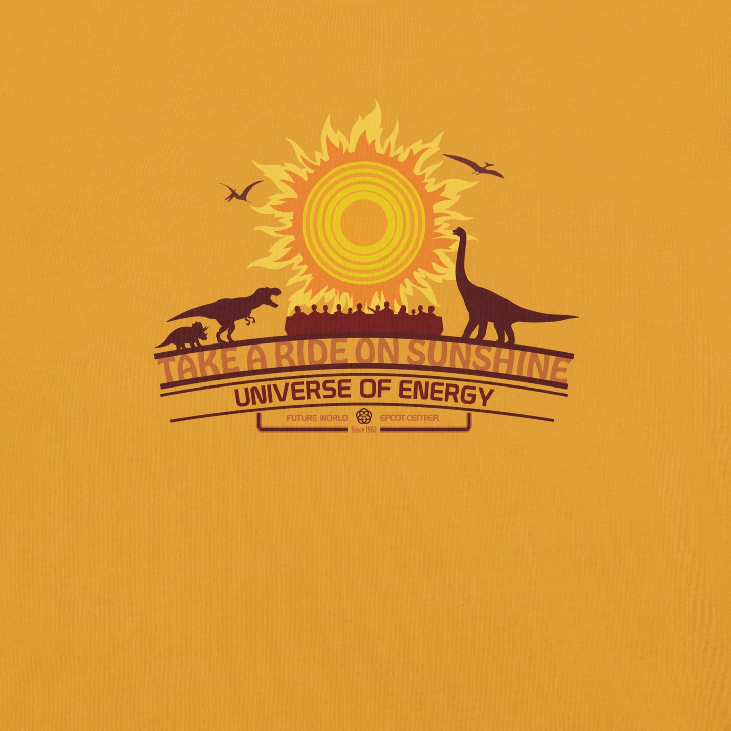 UNIVERSE OF ENERGY sun T-Shirt