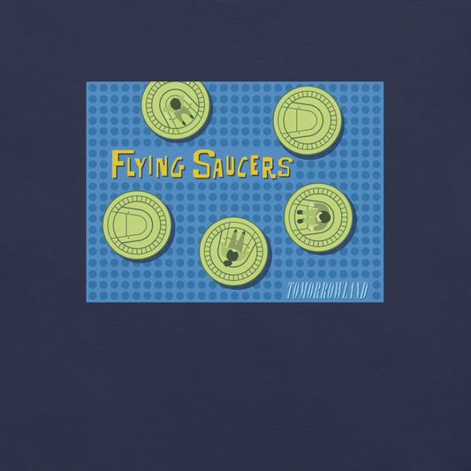FLYING SAUCERS grid T-Shirt