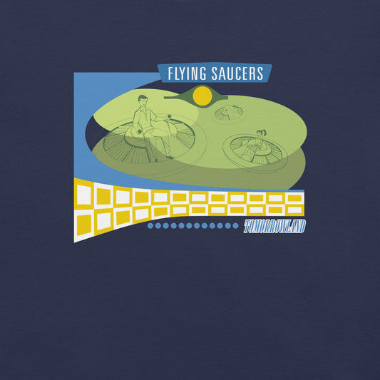 FLYING SAUCERS scene T-Shirt