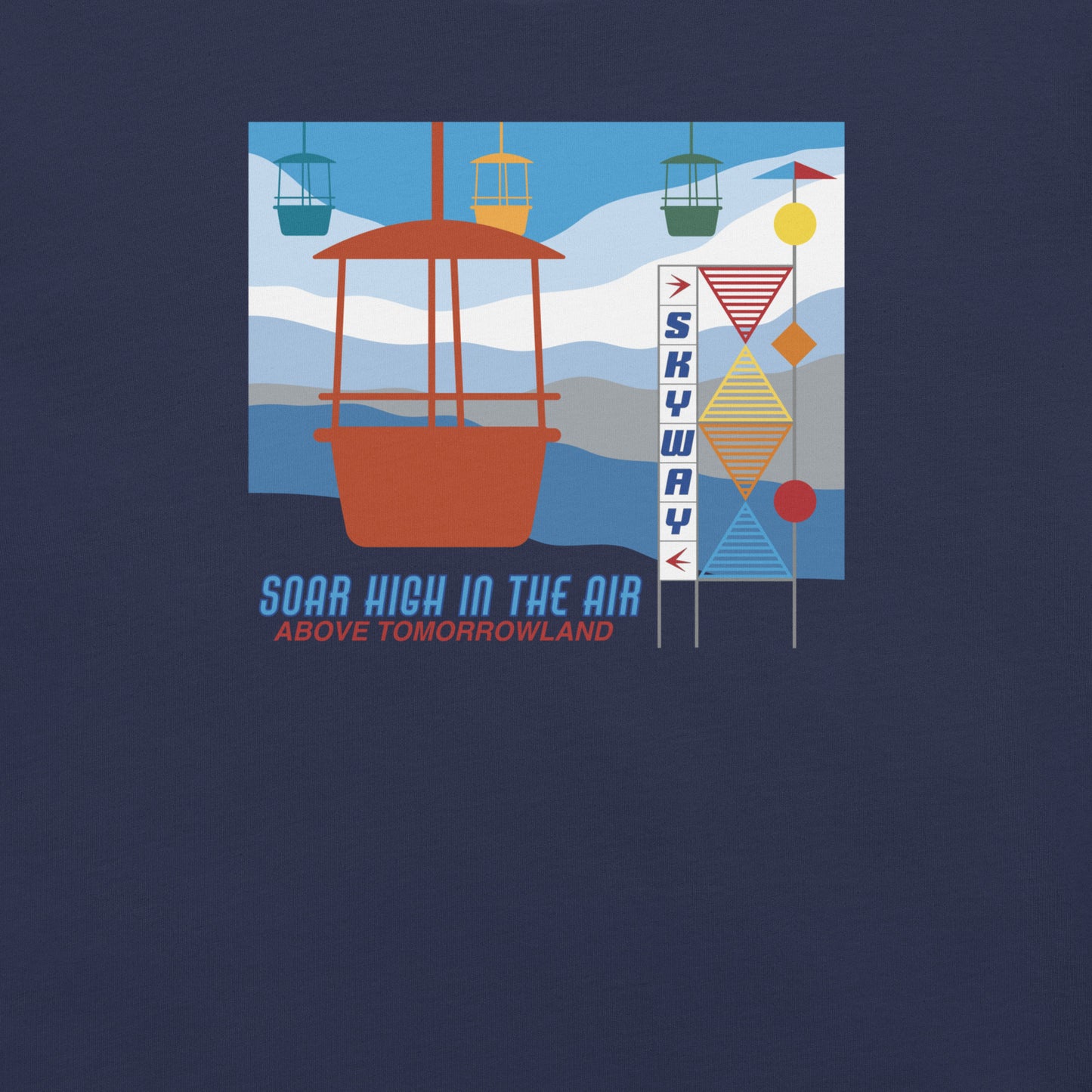 SKYWAY 1956 soar high T-Shirt