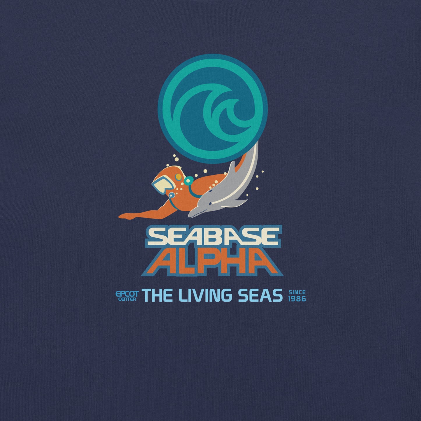 THE LIVING SEAS logo extract T_Shirt