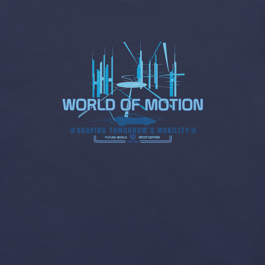 WORLD OF MOTION center core T-Shirt