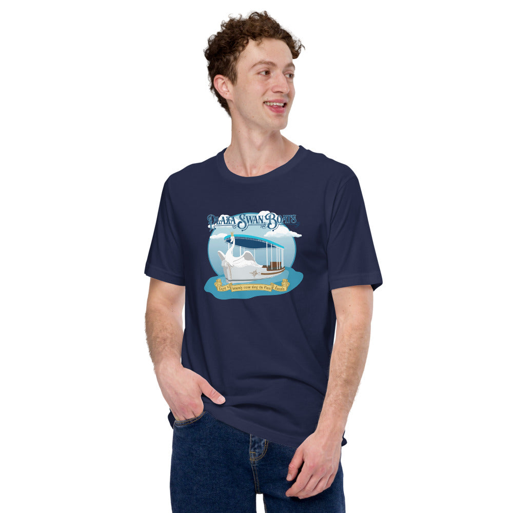 MK MAIN STREET plaza swan boats T-Shirt