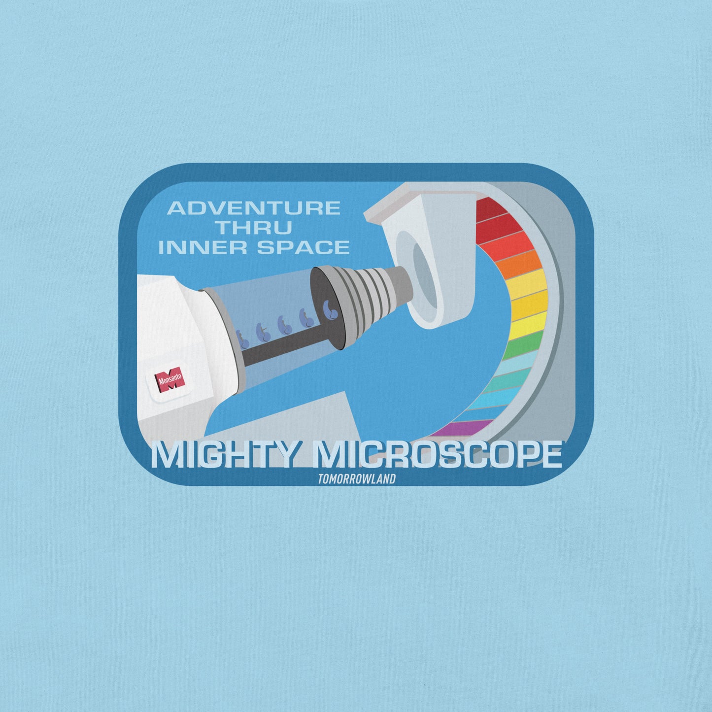 ADVENTURE THRU INNER SPACE mighty microscope T-Shirt