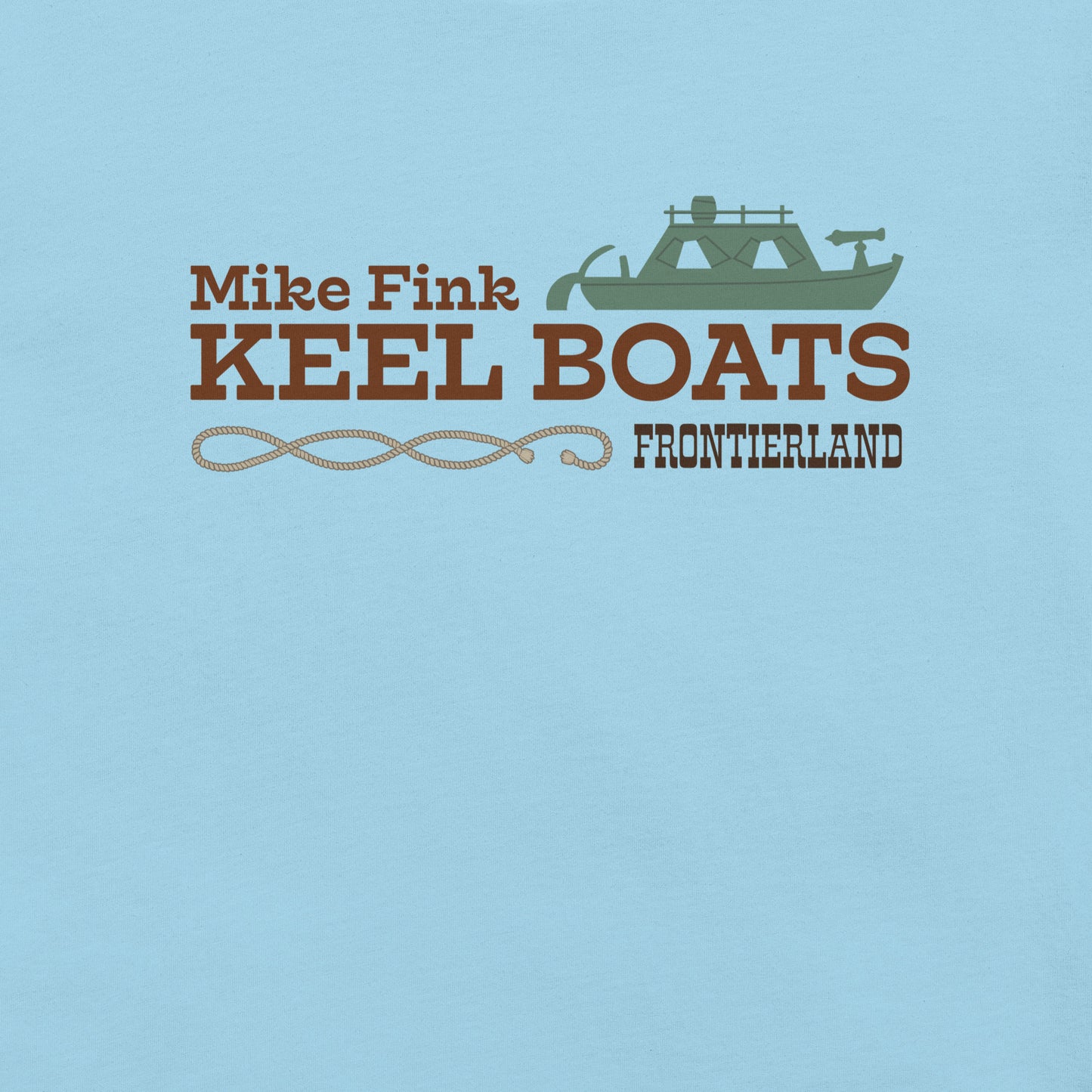 MIKE FINK KEEL BOATS title T-Shirt