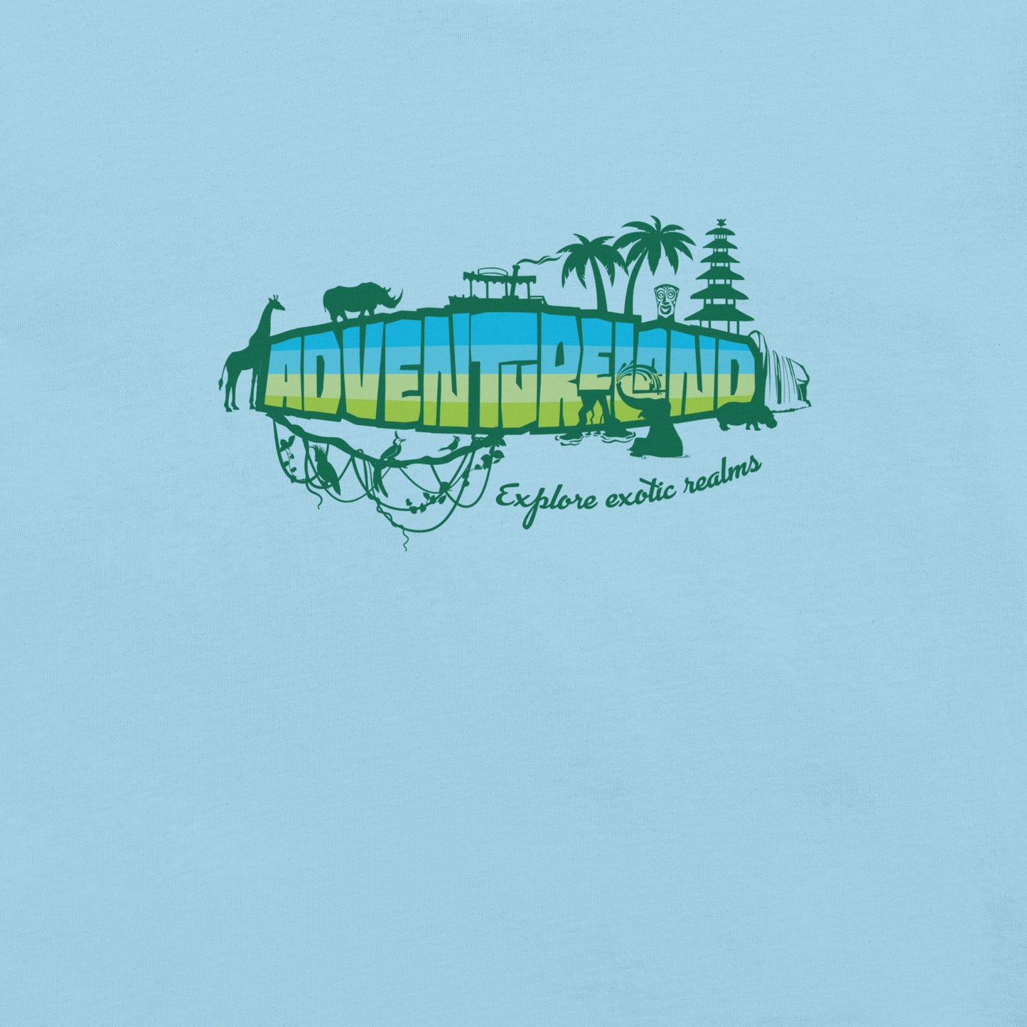 MK ADVENTURELAND jungle green T-Shirt