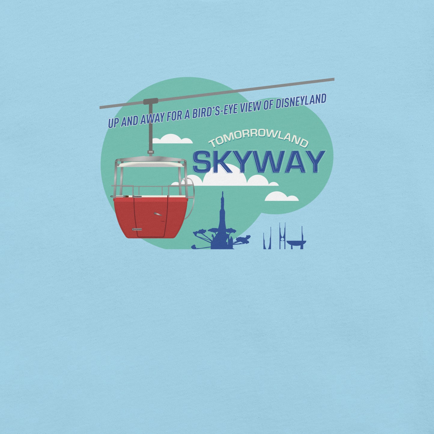 SKYWAY 1965 tomorrowland T-Shirt