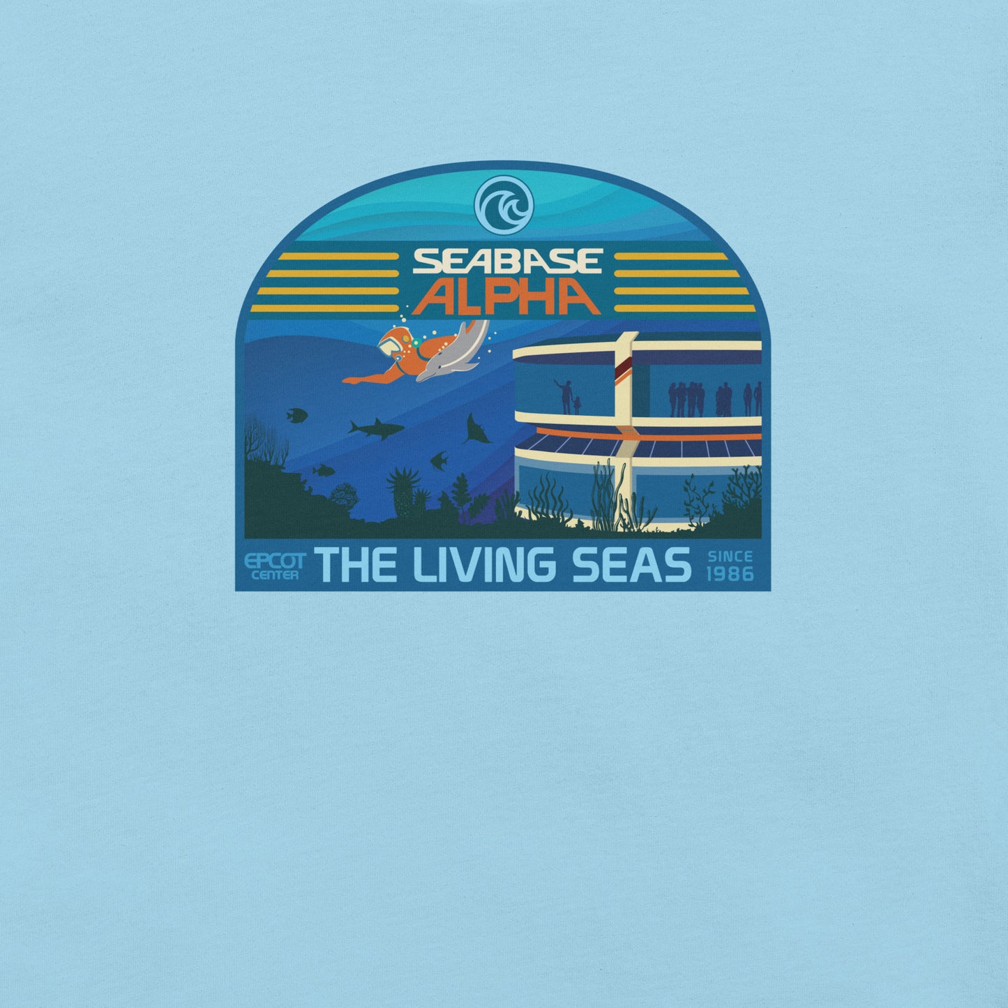 THE LIVING SEAS explore T-Shirt