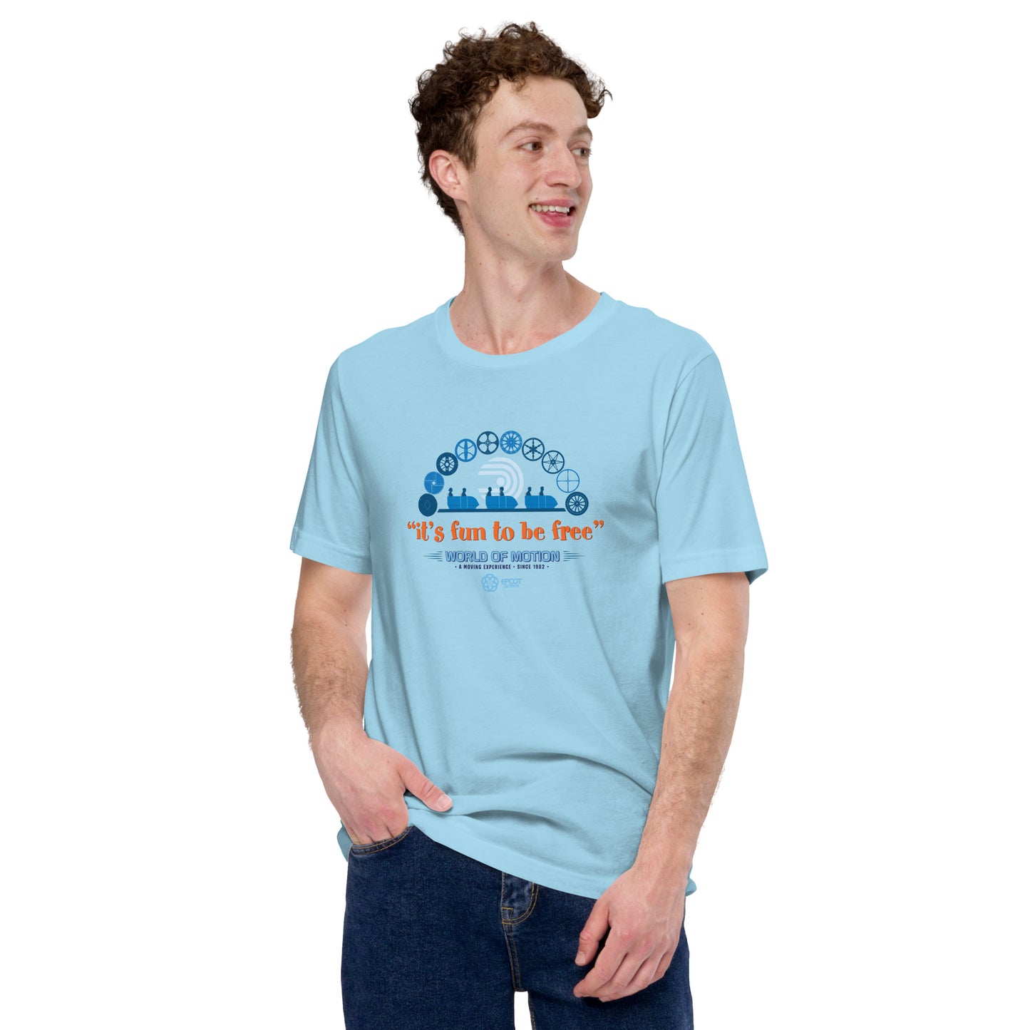 WORLD OF MOTION fun to be free T-Shirt