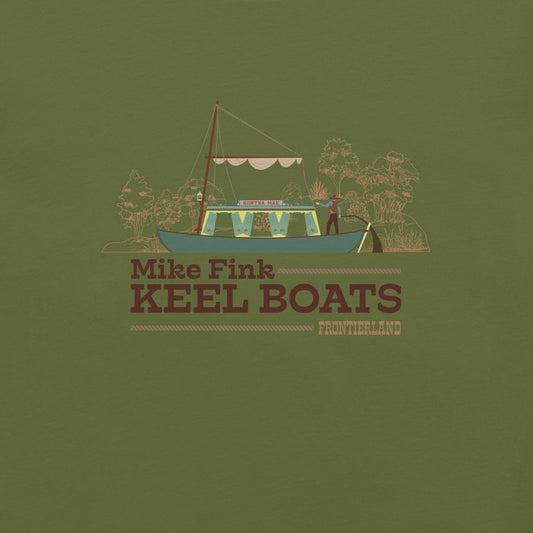 MIKE FINK KEEL BOATS scene T-Shirt