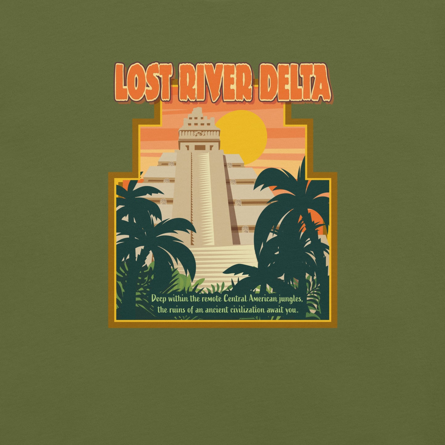 TDS LOST RIVER DELTA port title T-Shirt
