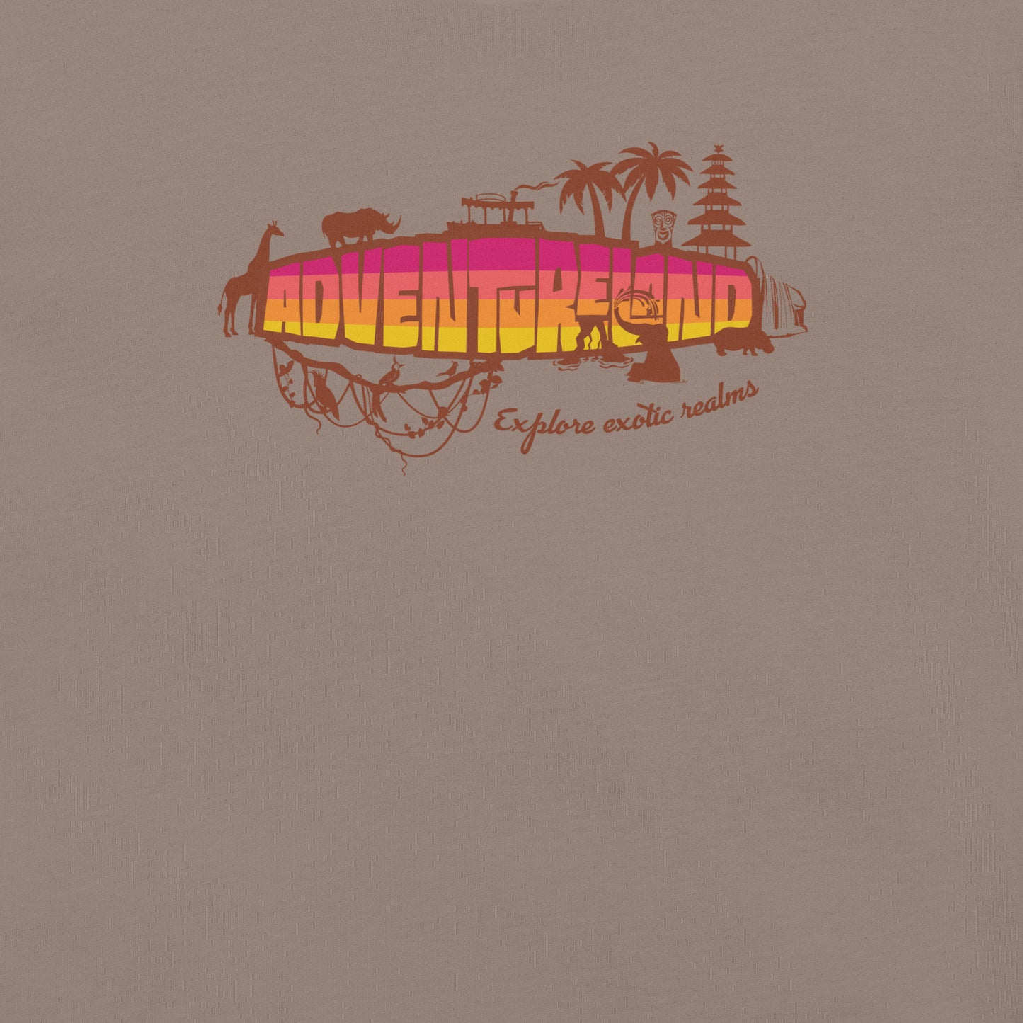 MK ADVENTURELAND jungle orange T-Shirt