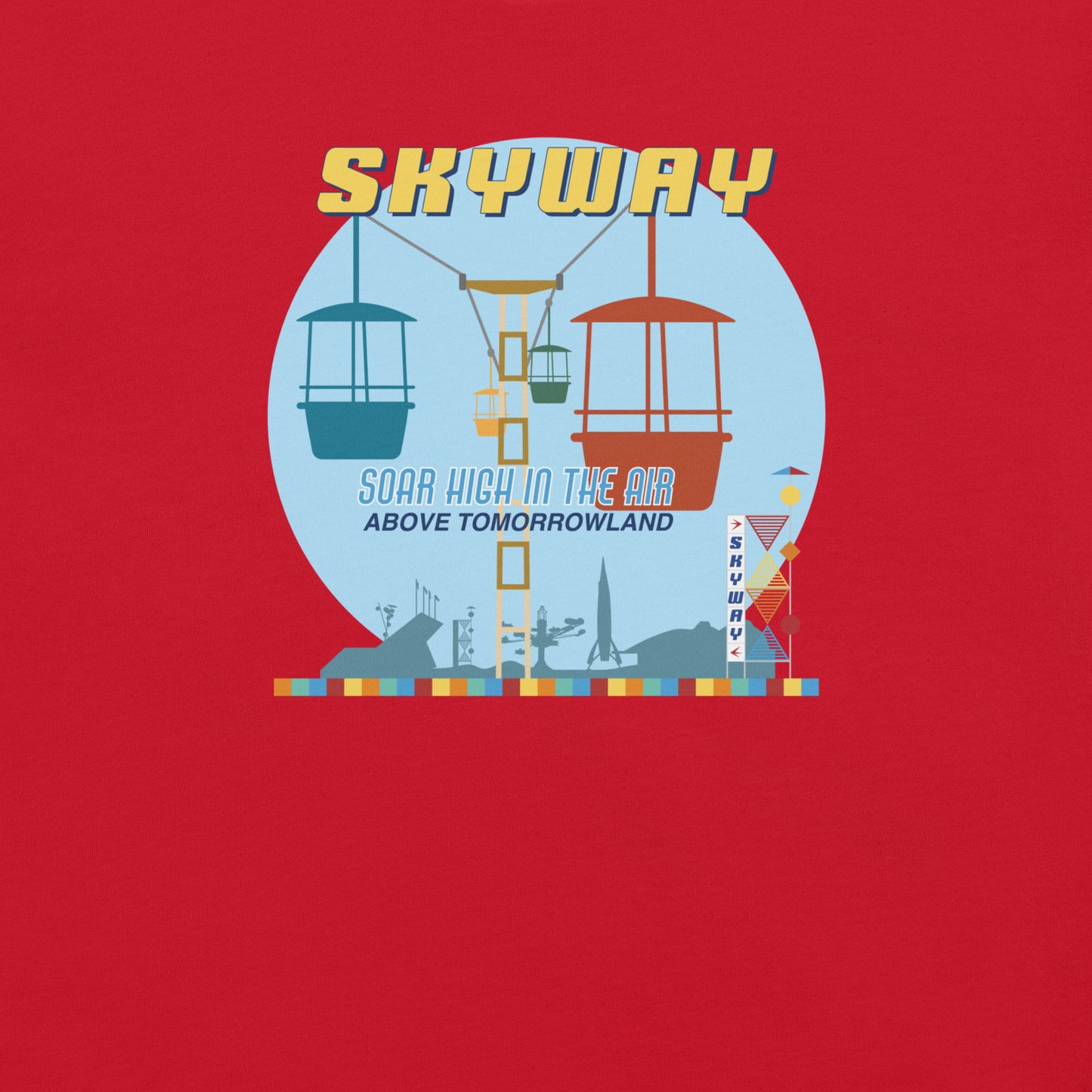 SKYWAY 1956 tower T-Shirt