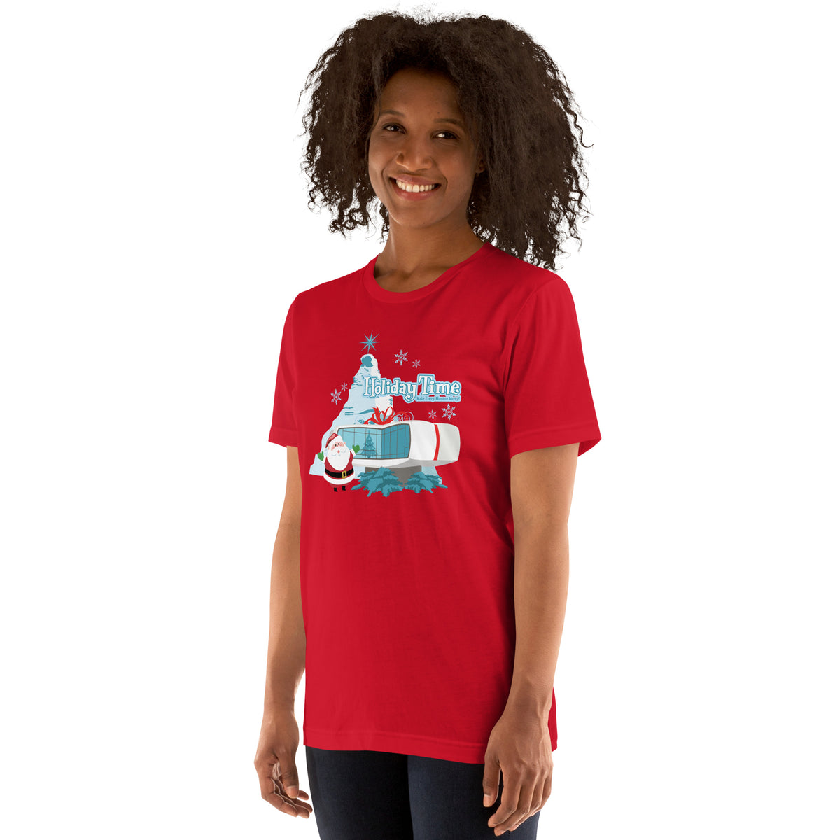 DL HOLIDAY TIME future house T-shirt