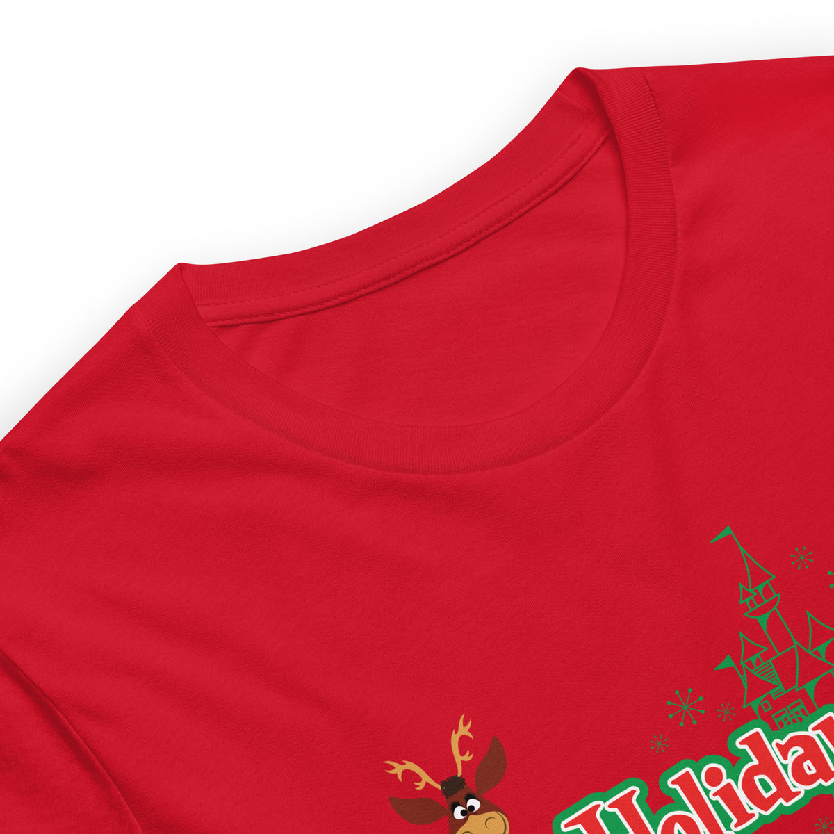 DL HOLIDAY TIME reindeer T-shirt