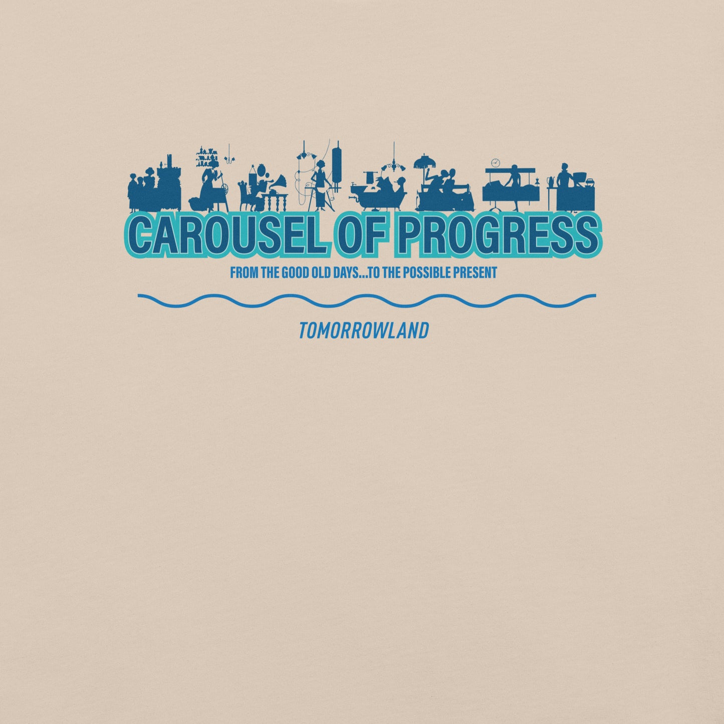 CAROUSEL OF PROGRESS silhouettes T-Shirt