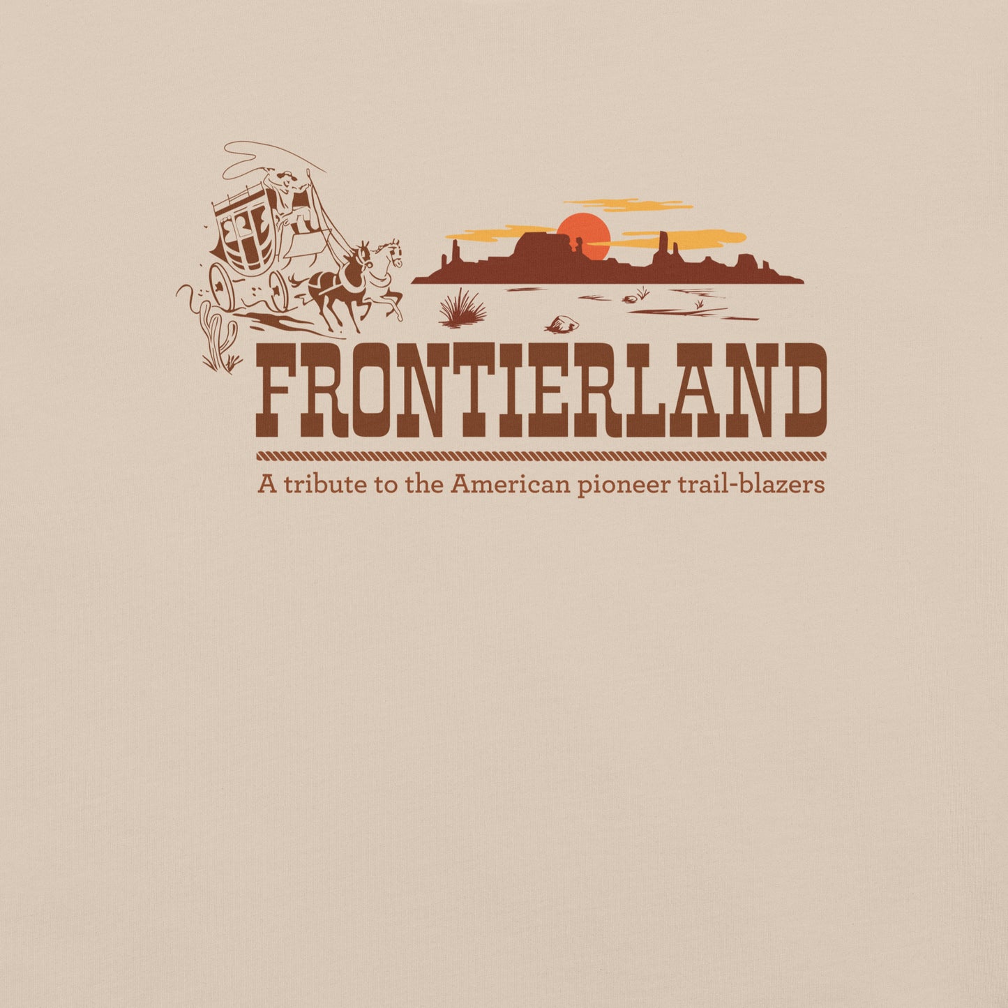 FRONTIERLAND stagecoach T-Shirt