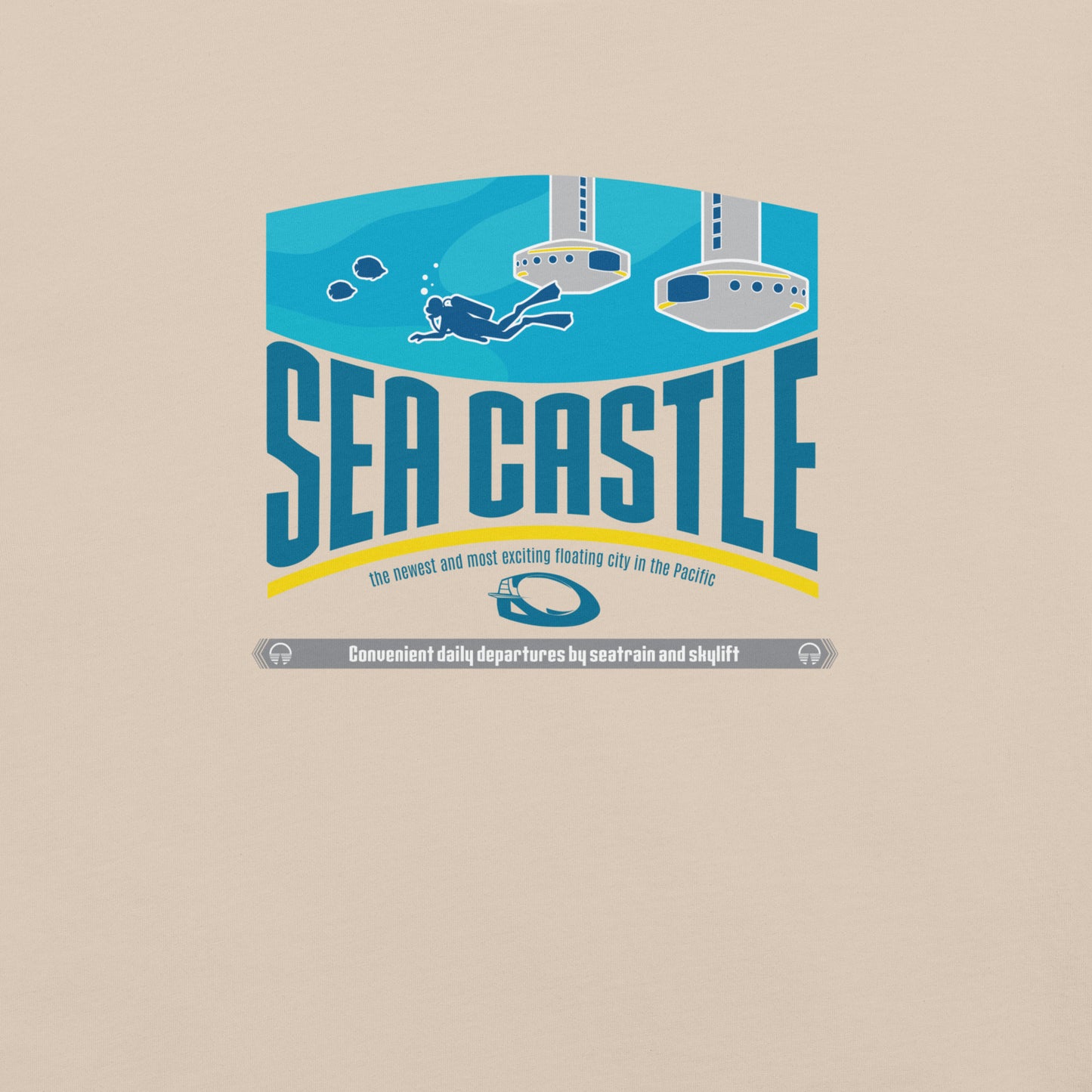 HORIZONS sea castle T-Shirt