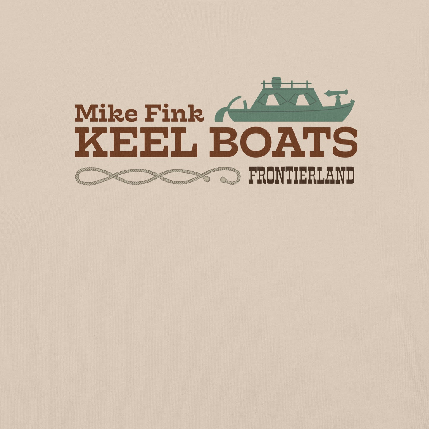 MIKE FINK KEEL BOATS title T-Shirt