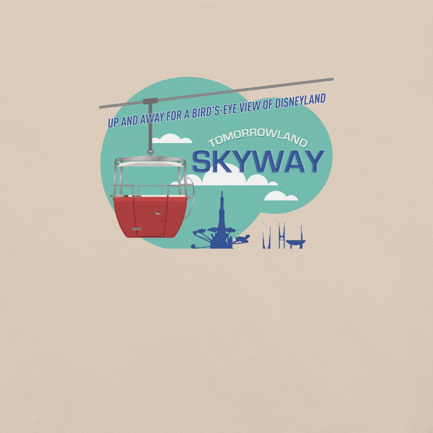 SKYWAY 1965 tomorrowland T-Shirt