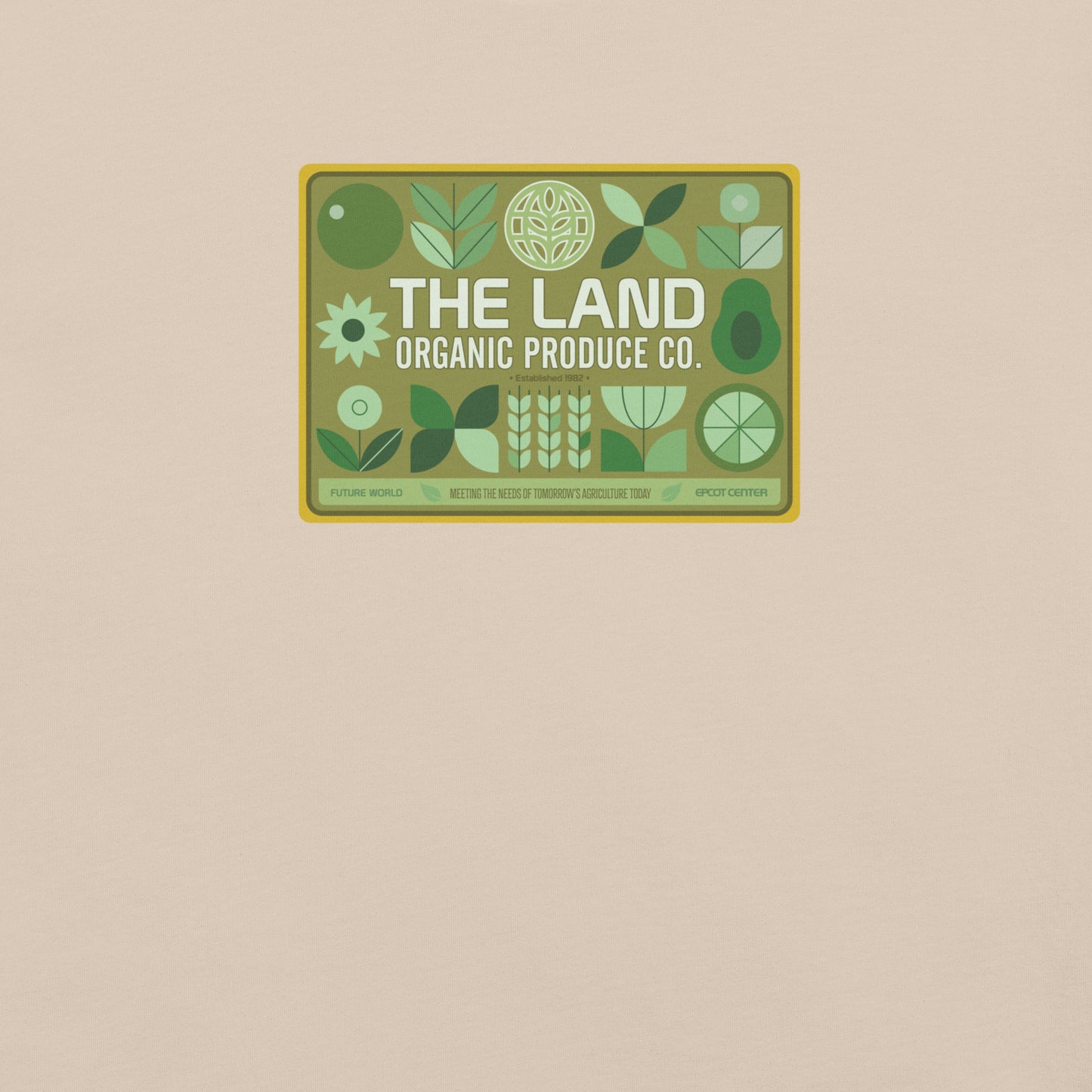 THE LAND organic produce T-Shirt