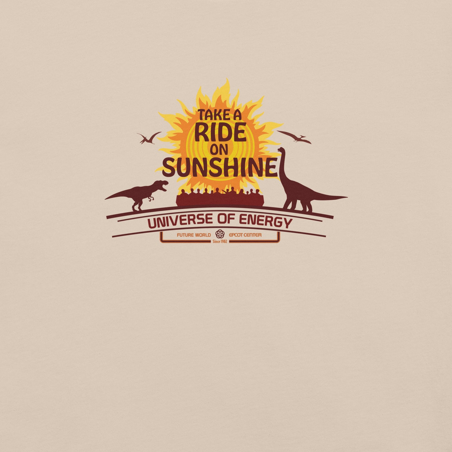 UNIVERSE OF ENERGY ride on sunshine T-Shirt