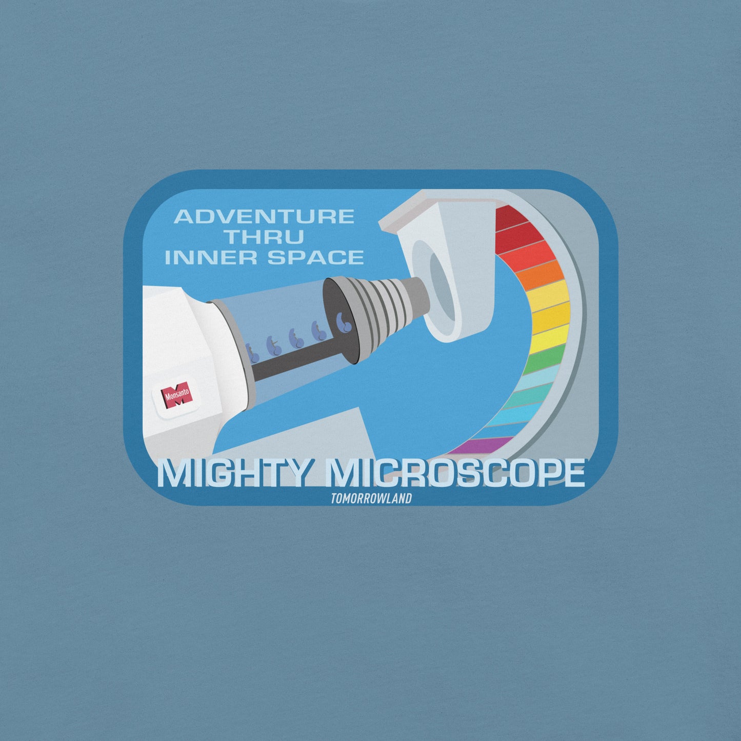ADVENTURE THRU INNER SPACE mighty microscope T-Shirt