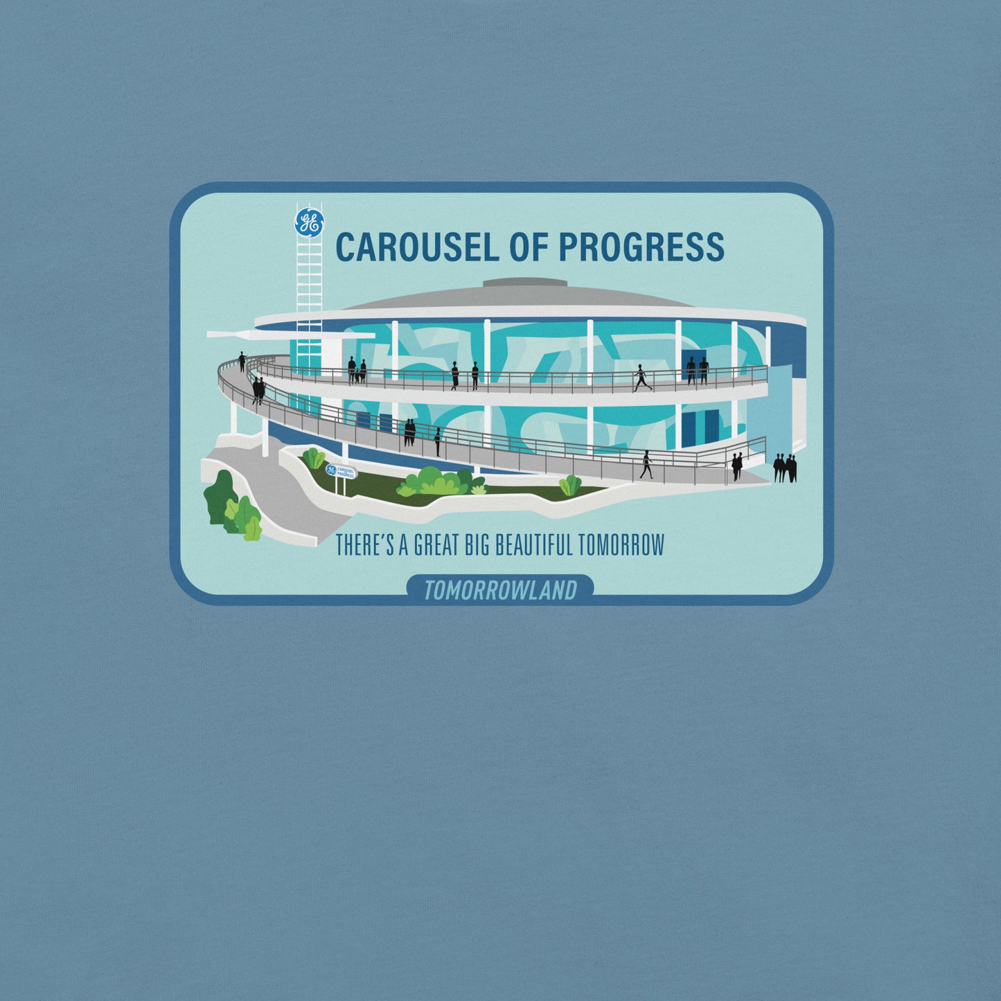 CAROUSEL OF PROGRESS building T-Shirt