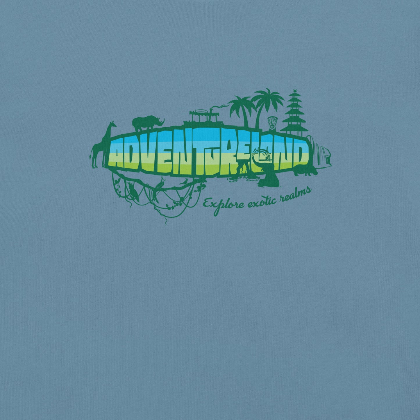 MK ADVENTURELAND jungle green T-Shirt