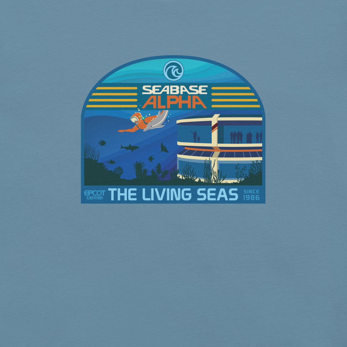 THE LIVING SEAS explore T-Shirt