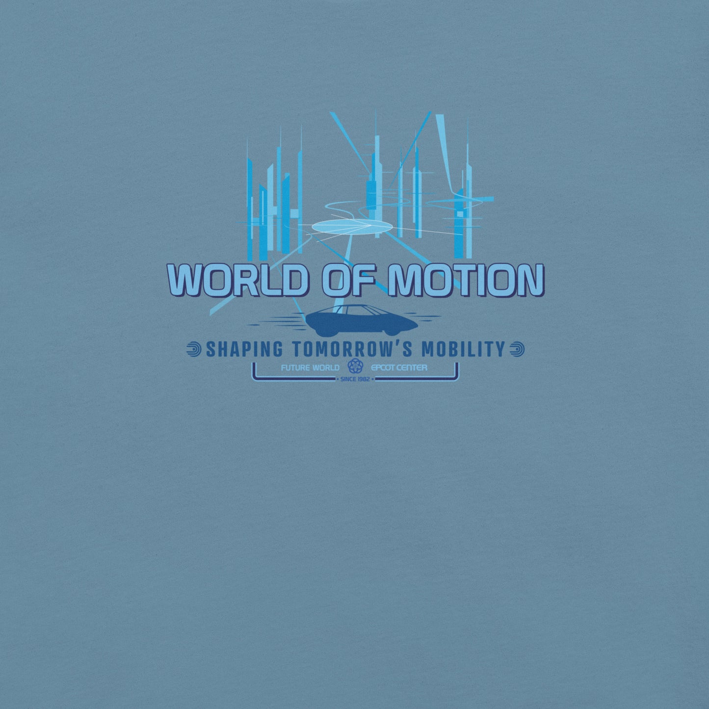WORLD OF MOTION center core T-Shirt
