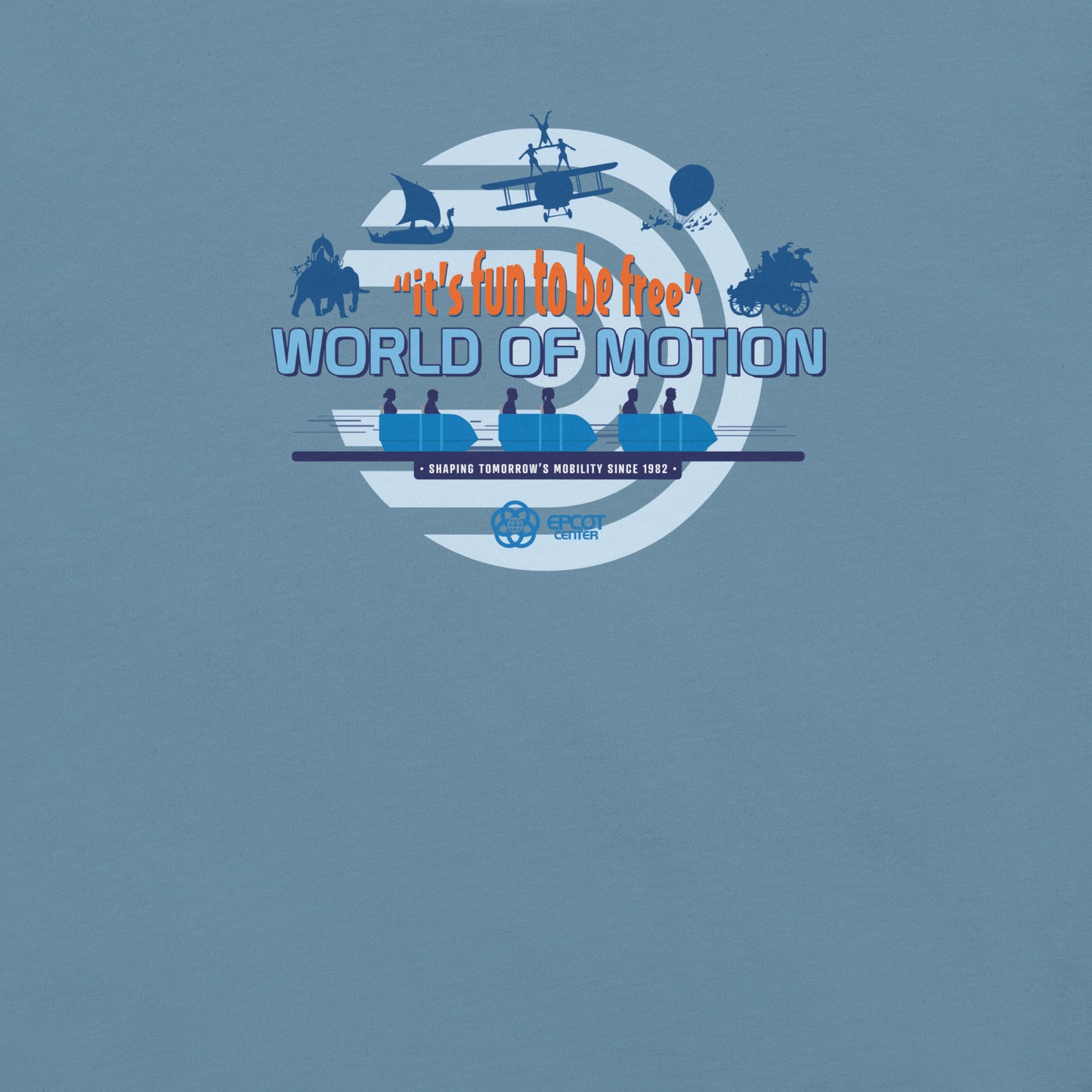 WORLD OF MOTION tomorrow's mobility T-Shirt
