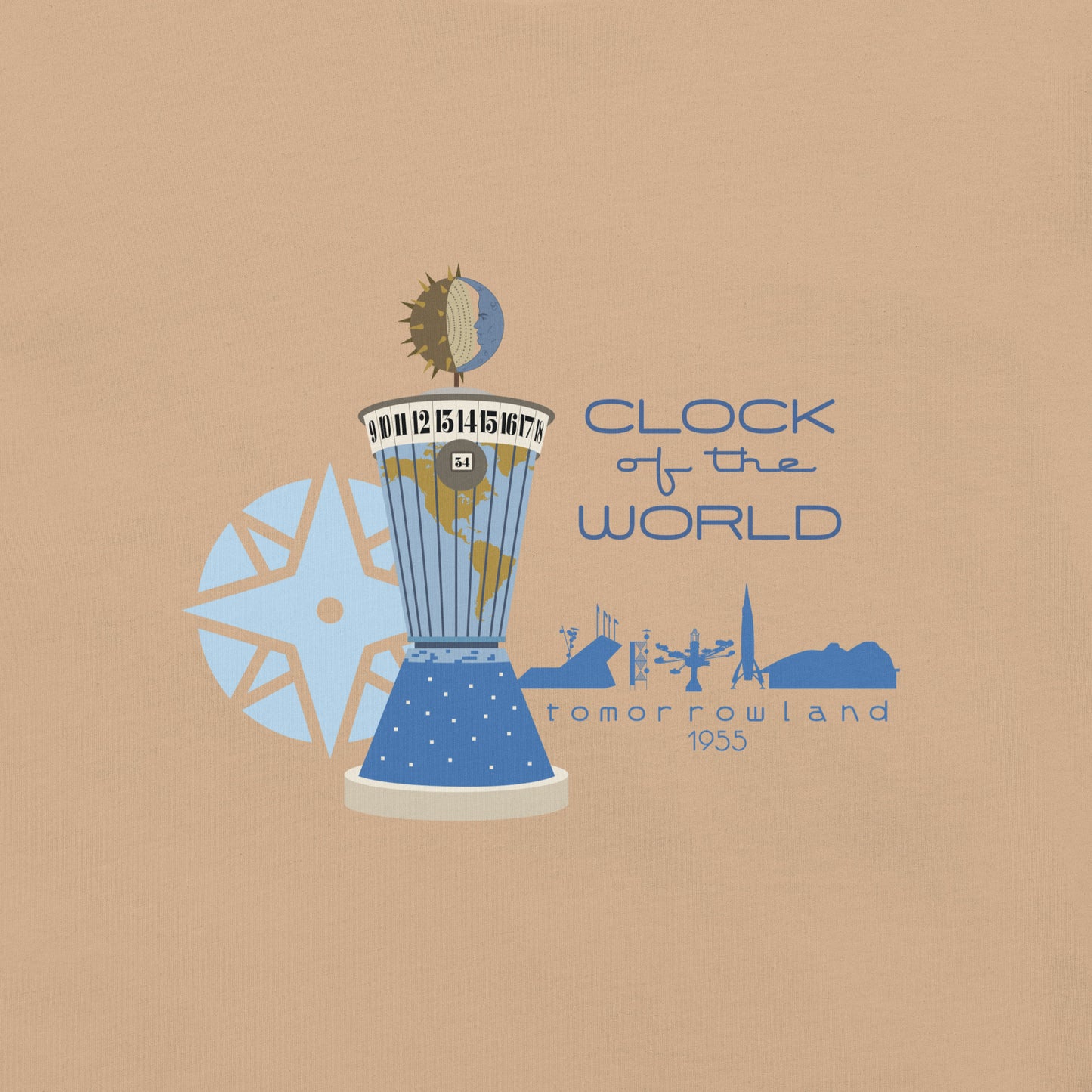 CLOCK OF THE WORLD tomorrowland T-Shirt
