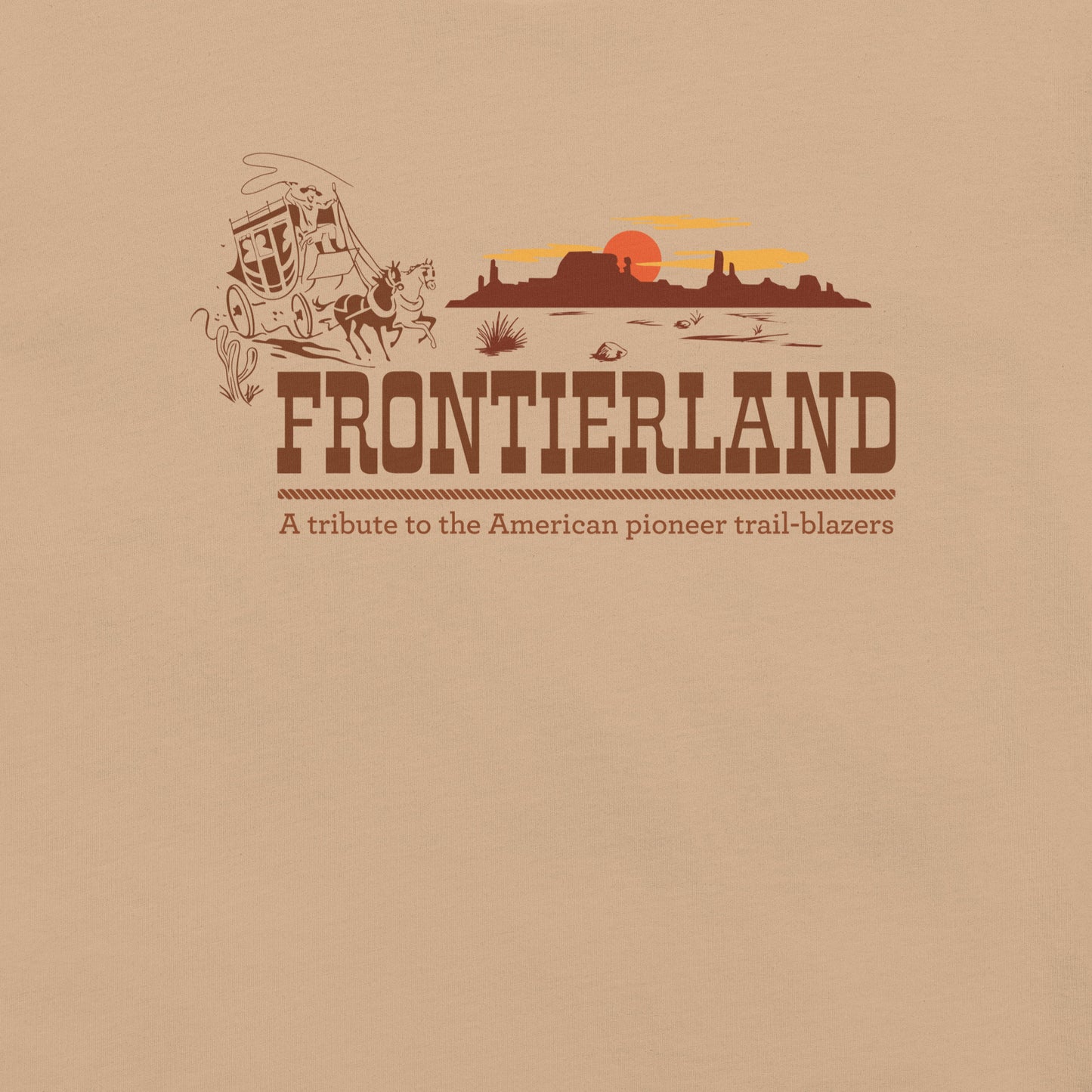 FRONTIERLAND stagecoach T-Shirt