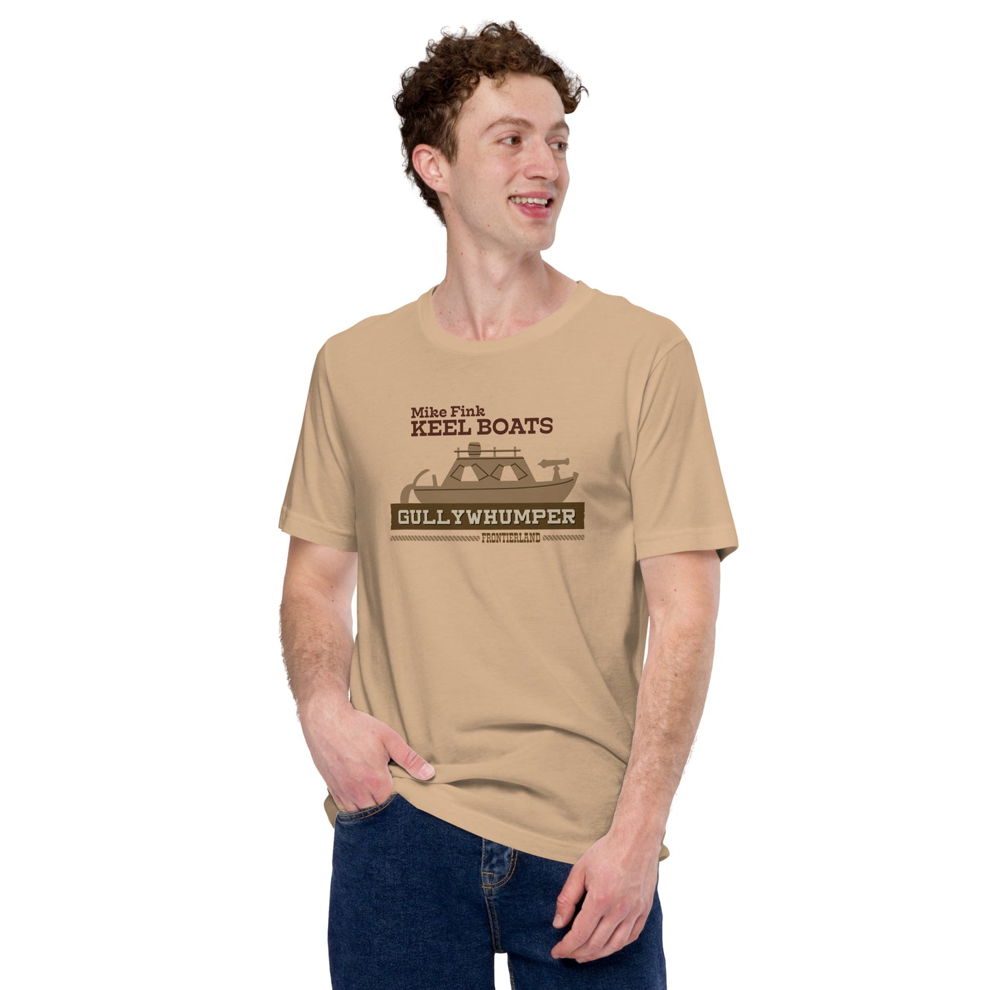MIKE FINK KEEL BOATS gullywhumper T-Shirt