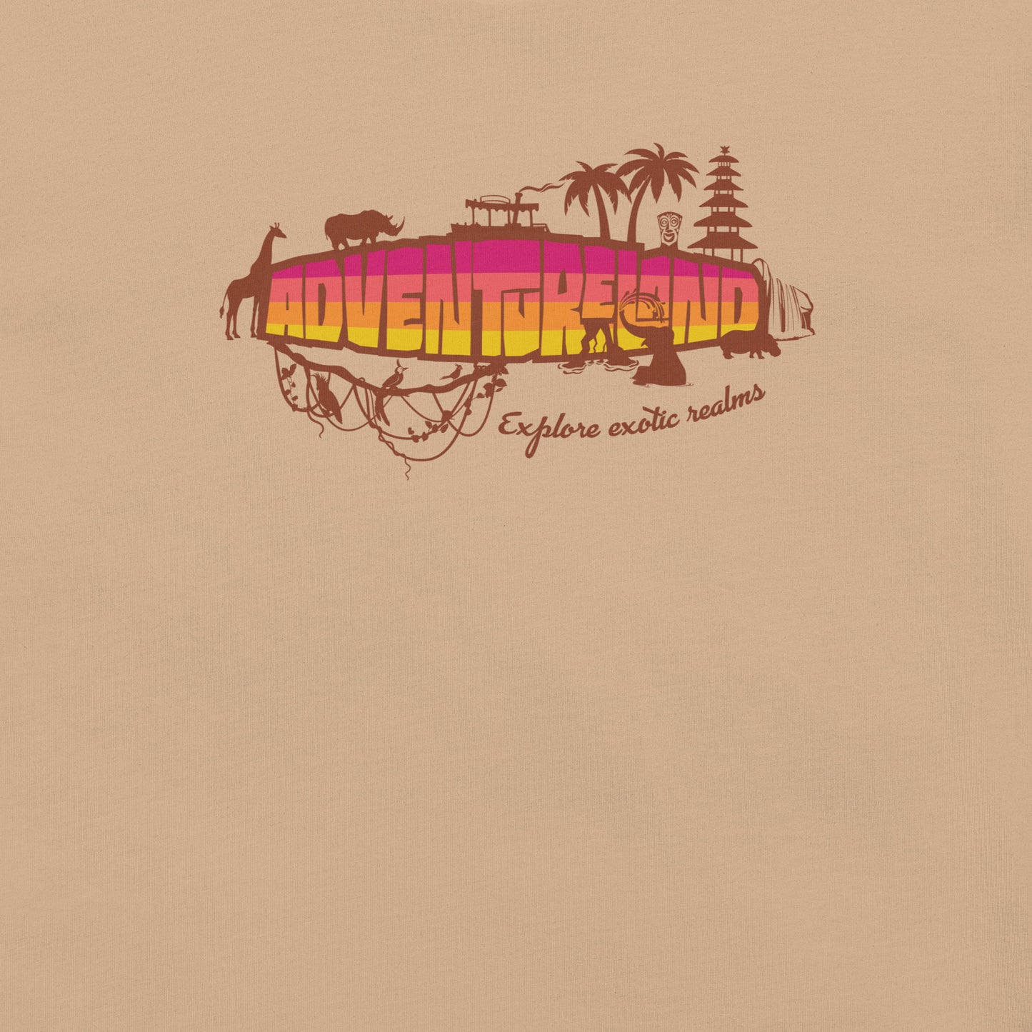 MK ADVENTURELAND jungle orange T-Shirt