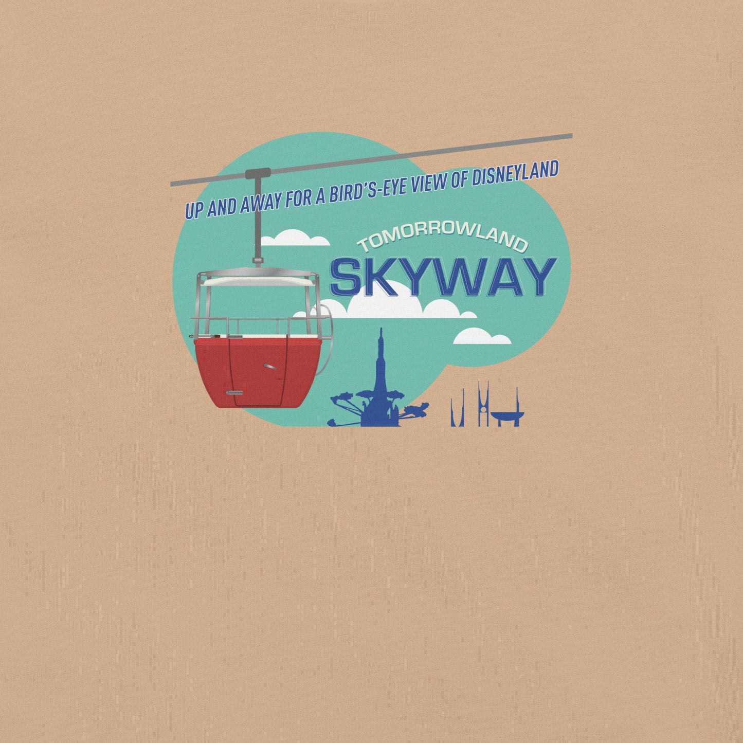 SKYWAY 1965 tomorrowland T-Shirt
