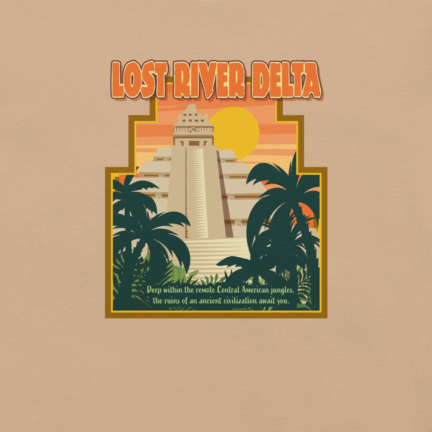 TDS LOST RIVER DELTA port title T-Shirt