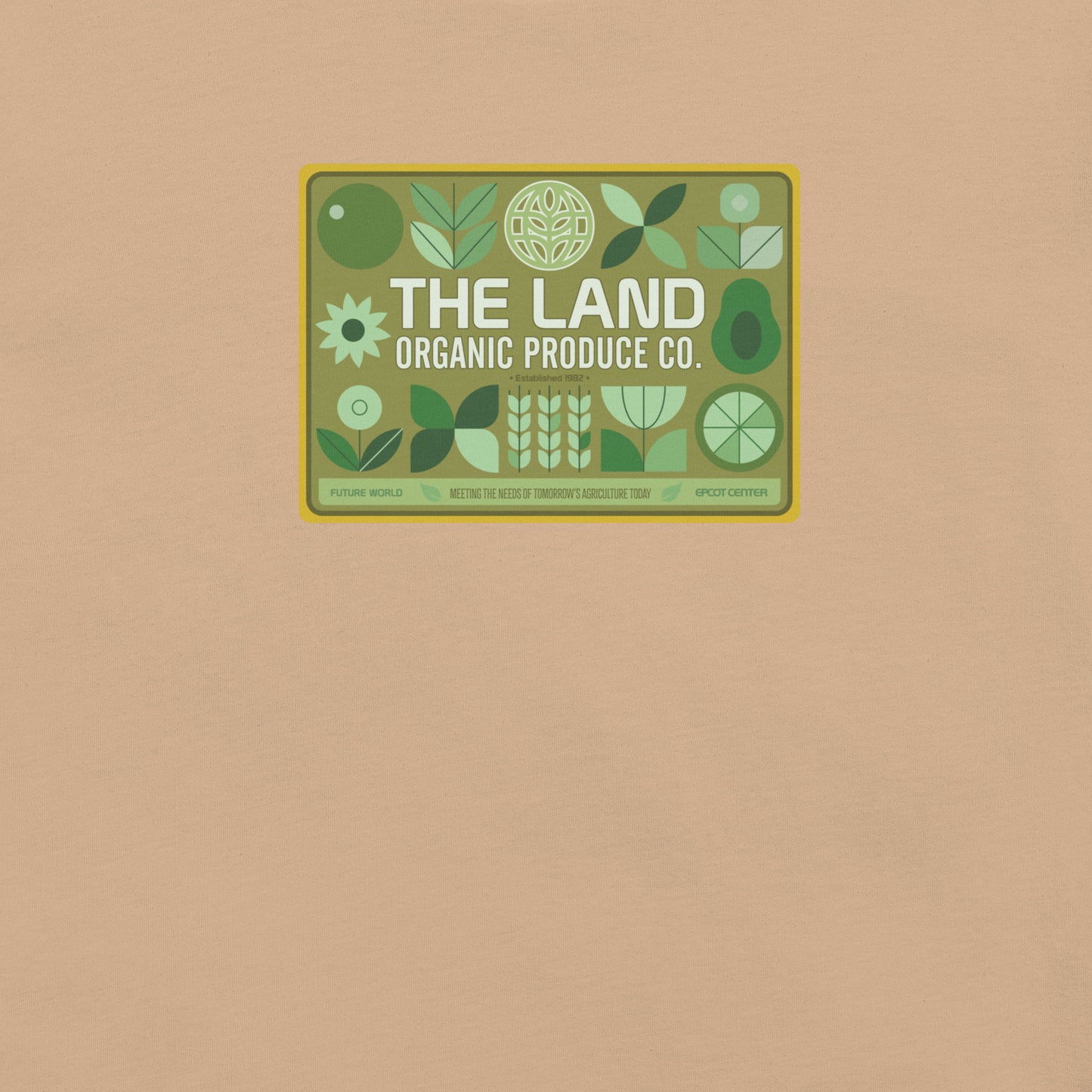 THE LAND organic produce T-Shirt