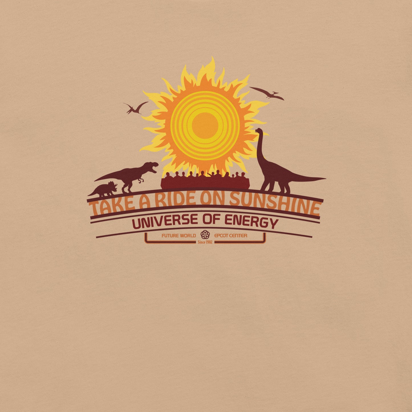 UNIVERSE OF ENERGY sun T-Shirt