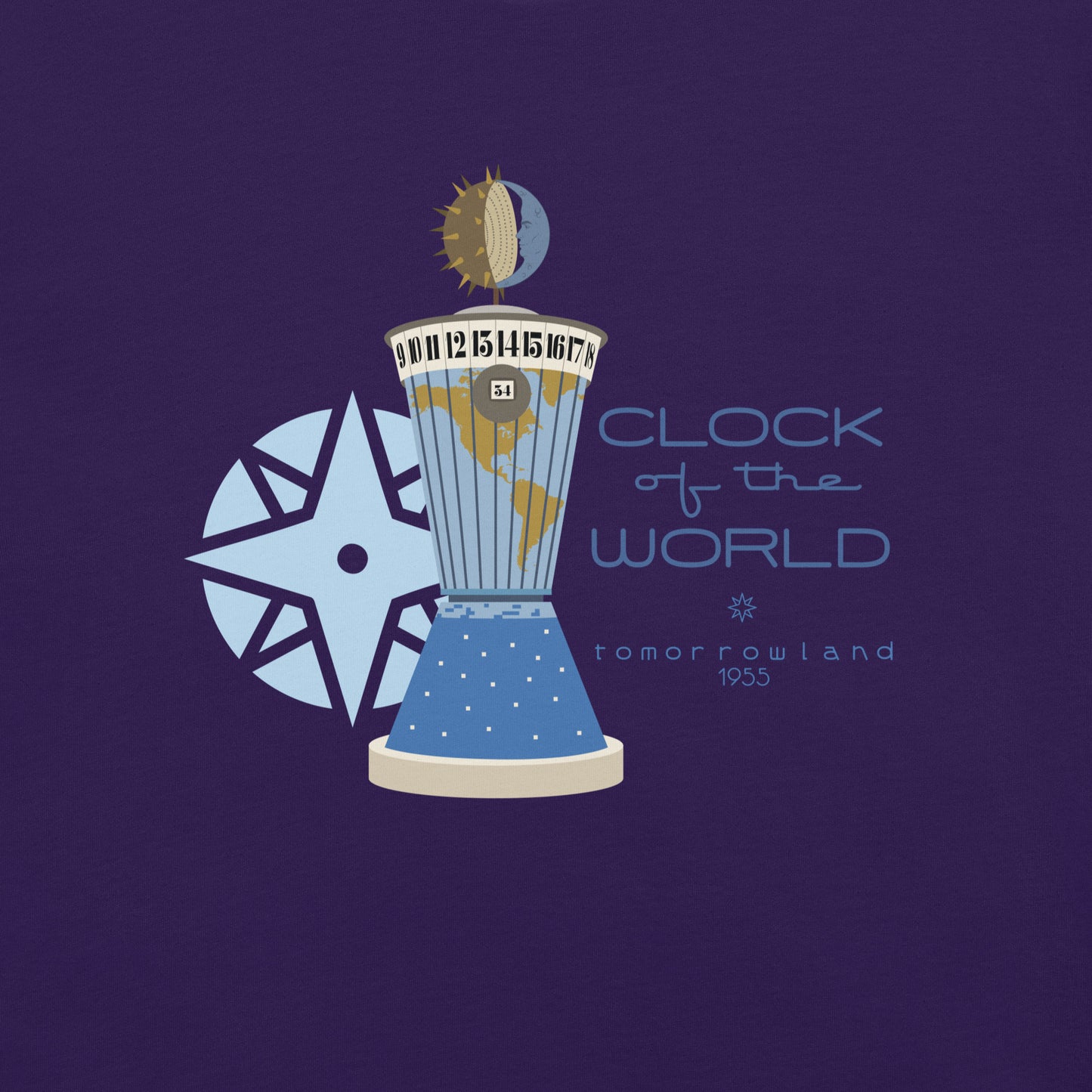 CLOCK OF THE WORLD tower T-Shirt