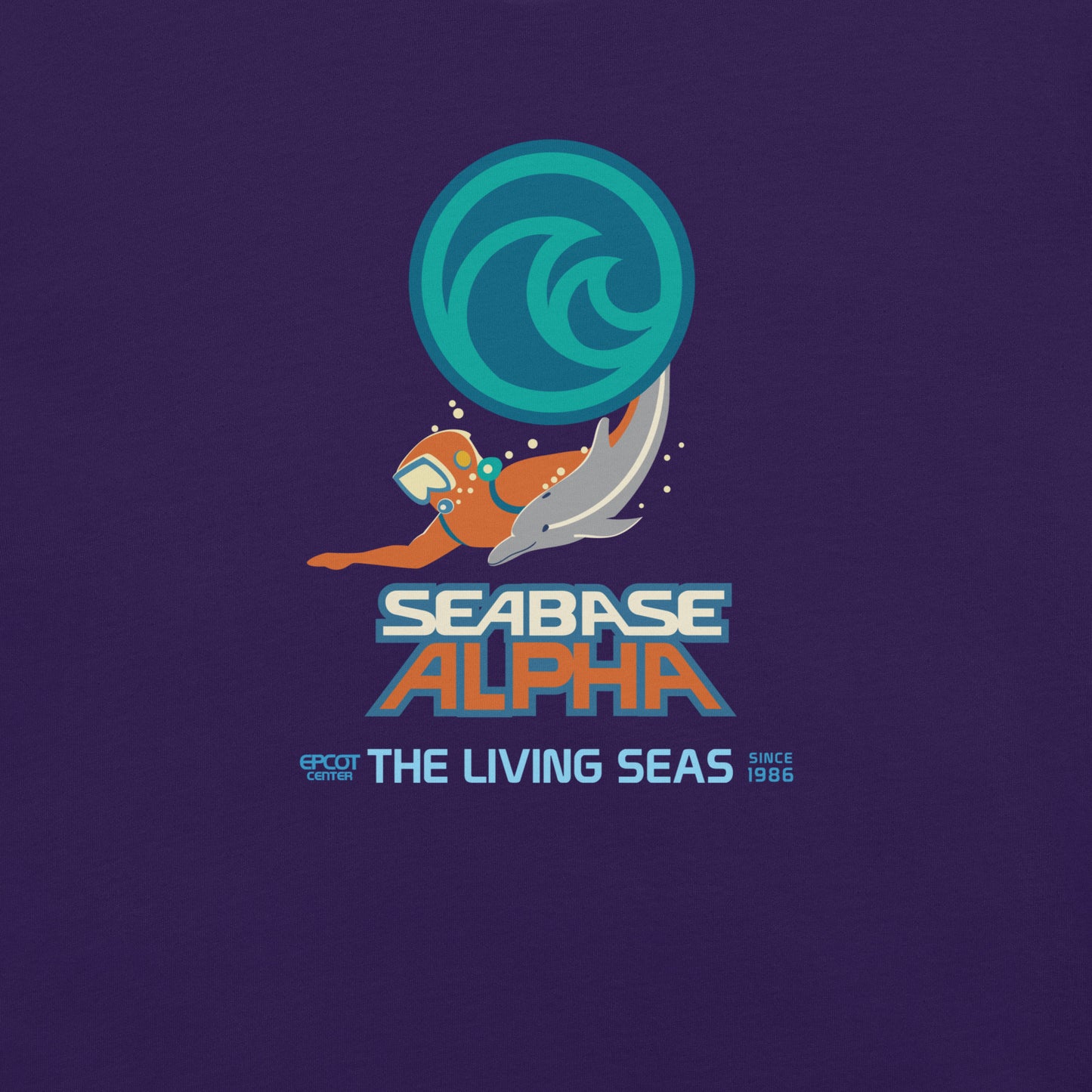 THE LIVING SEAS logo extract T_Shirt