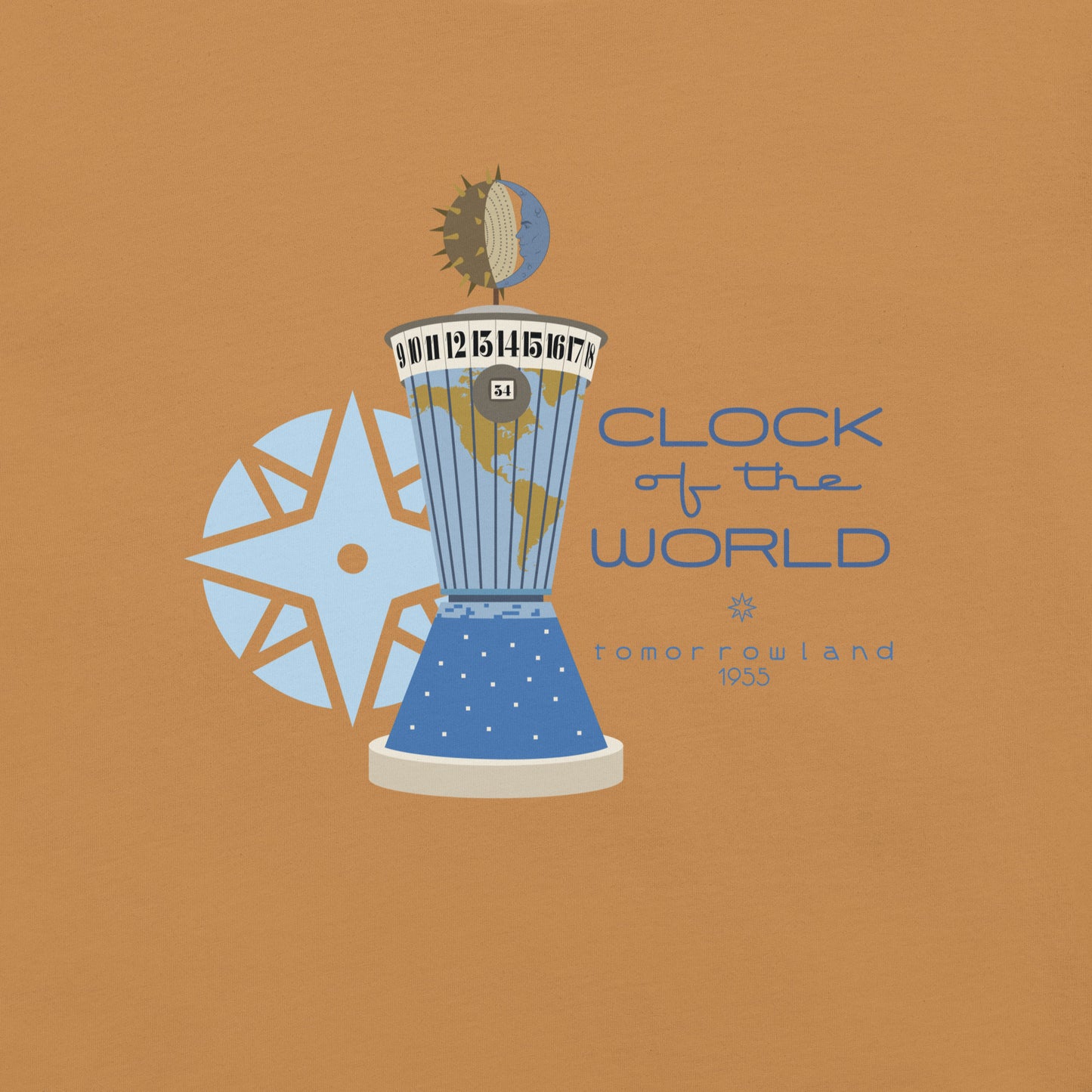 CLOCK OF THE WORLD tower T-Shirt