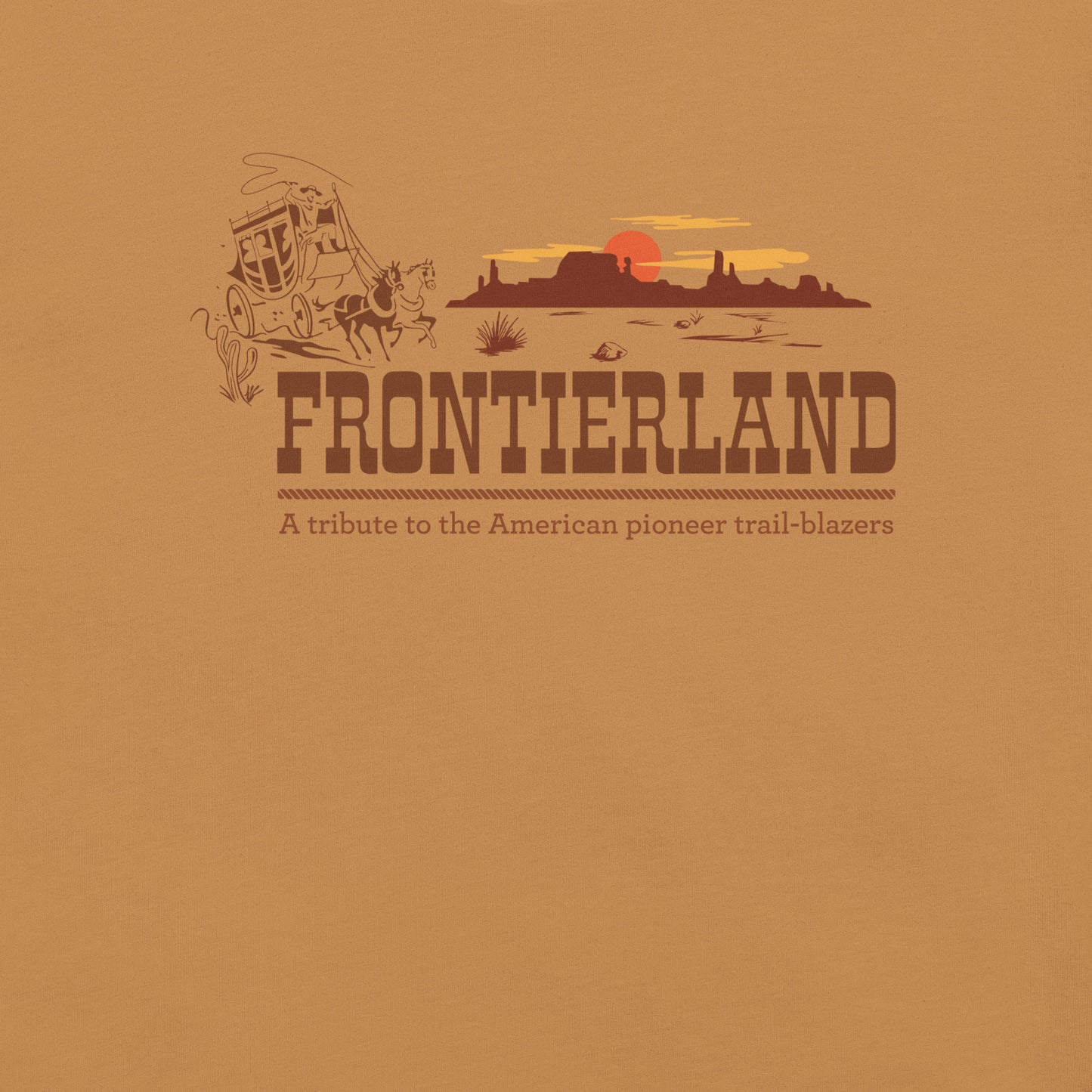FRONTIERLAND stagecoach T-Shirt