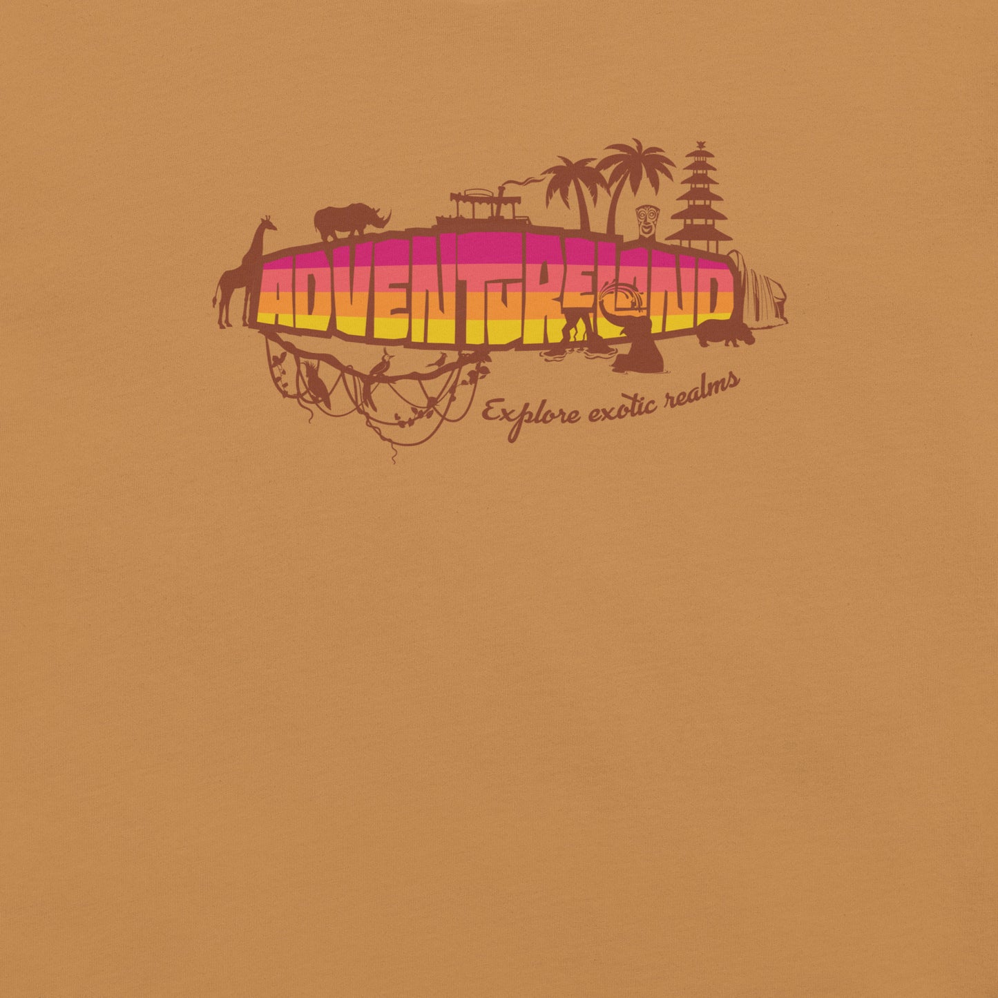 MK ADVENTURELAND jungle orange T-Shirt